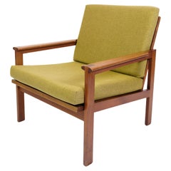 Poltrona modello Capella in teak di IIlum Wikkelsø per N.Eilersen degli anni '60