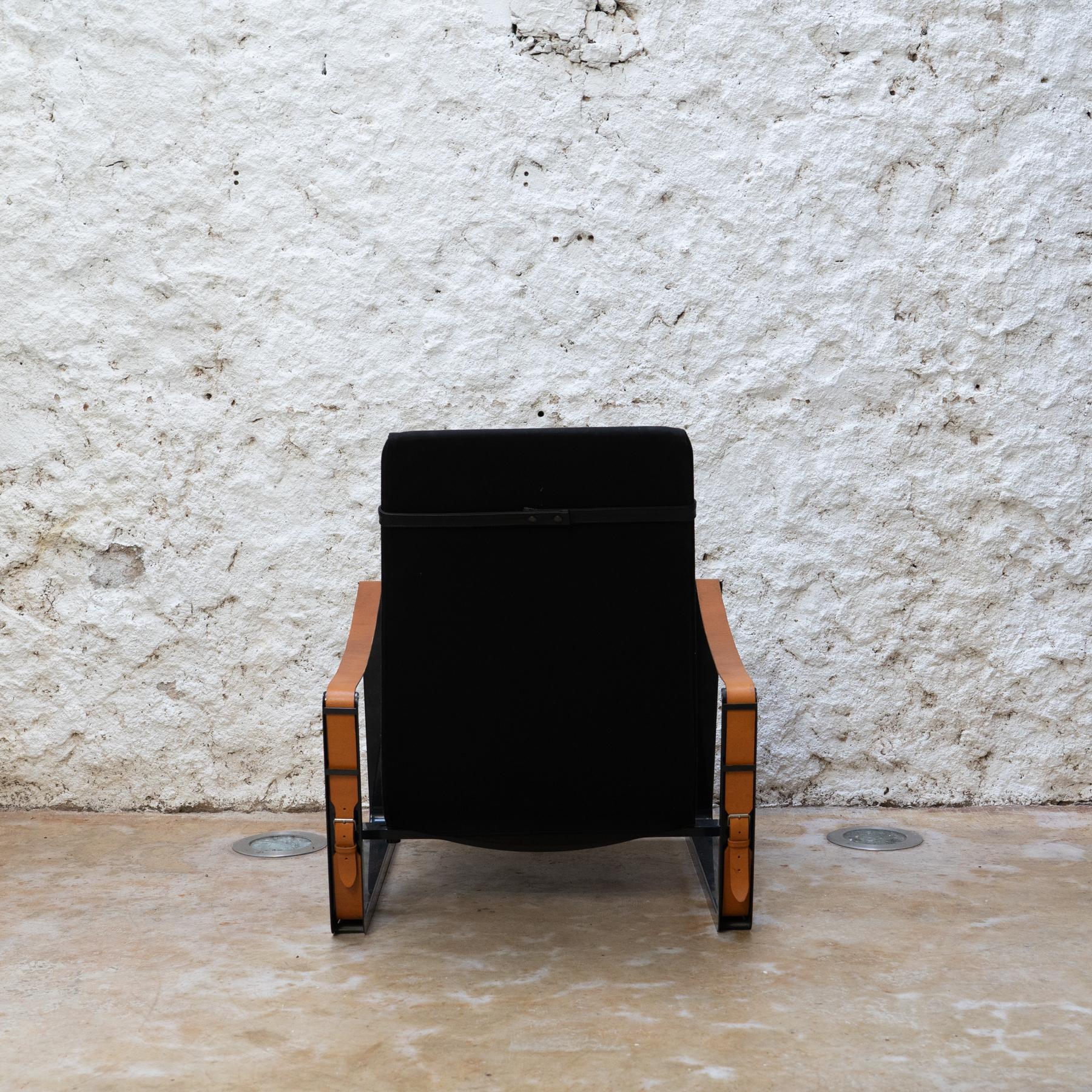 Fauteuil Modèle Cité de Jean Prouvé, fabriqué par Vitra, 2002 Bon état - En vente à Barcelona, Barcelona