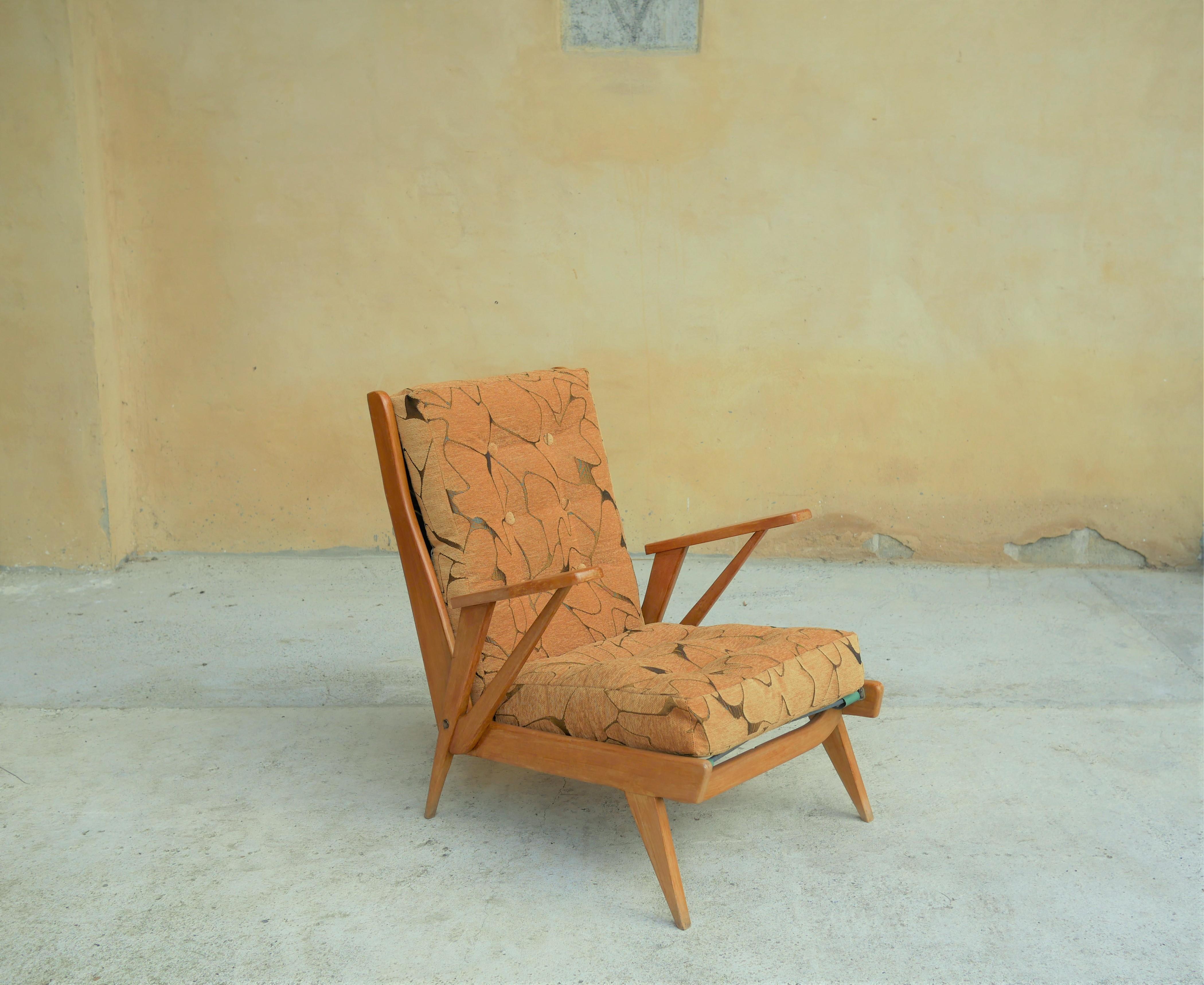Armchair Model FS 141 by Free Span Editions For Sale 4