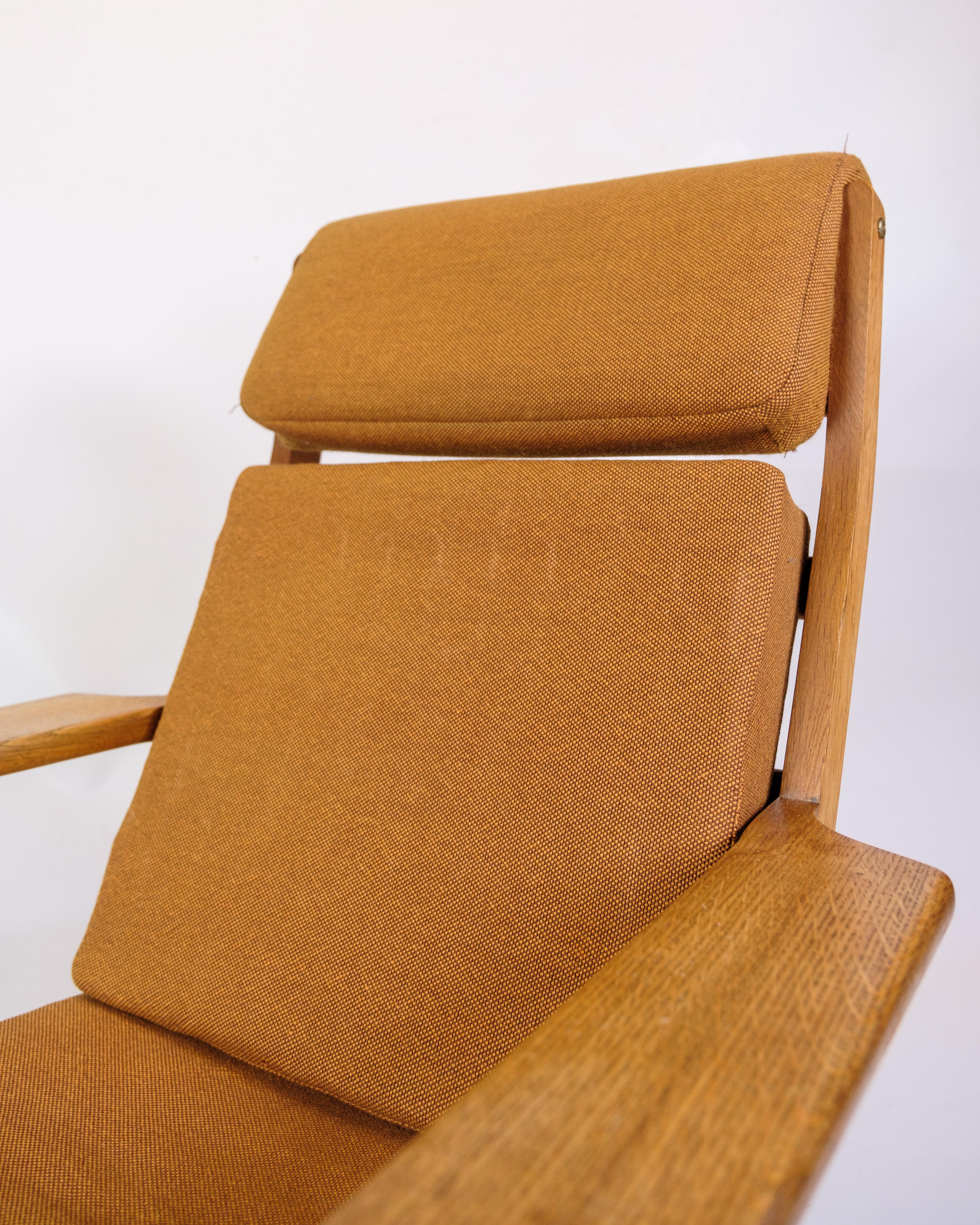 Mid-Century moderno Poltrona modello GE290a in quercia di Hans J. Wegner per Getama degli anni '60 in vendita