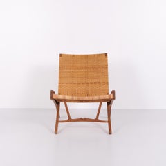 Sessel Modell JH 512 "The Fireplace Chair" In Patinated Oak Von Hans J. Wegner