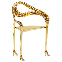 Armchair model "Leda" By Salvador Dalí Spanish surrealist 20th century design