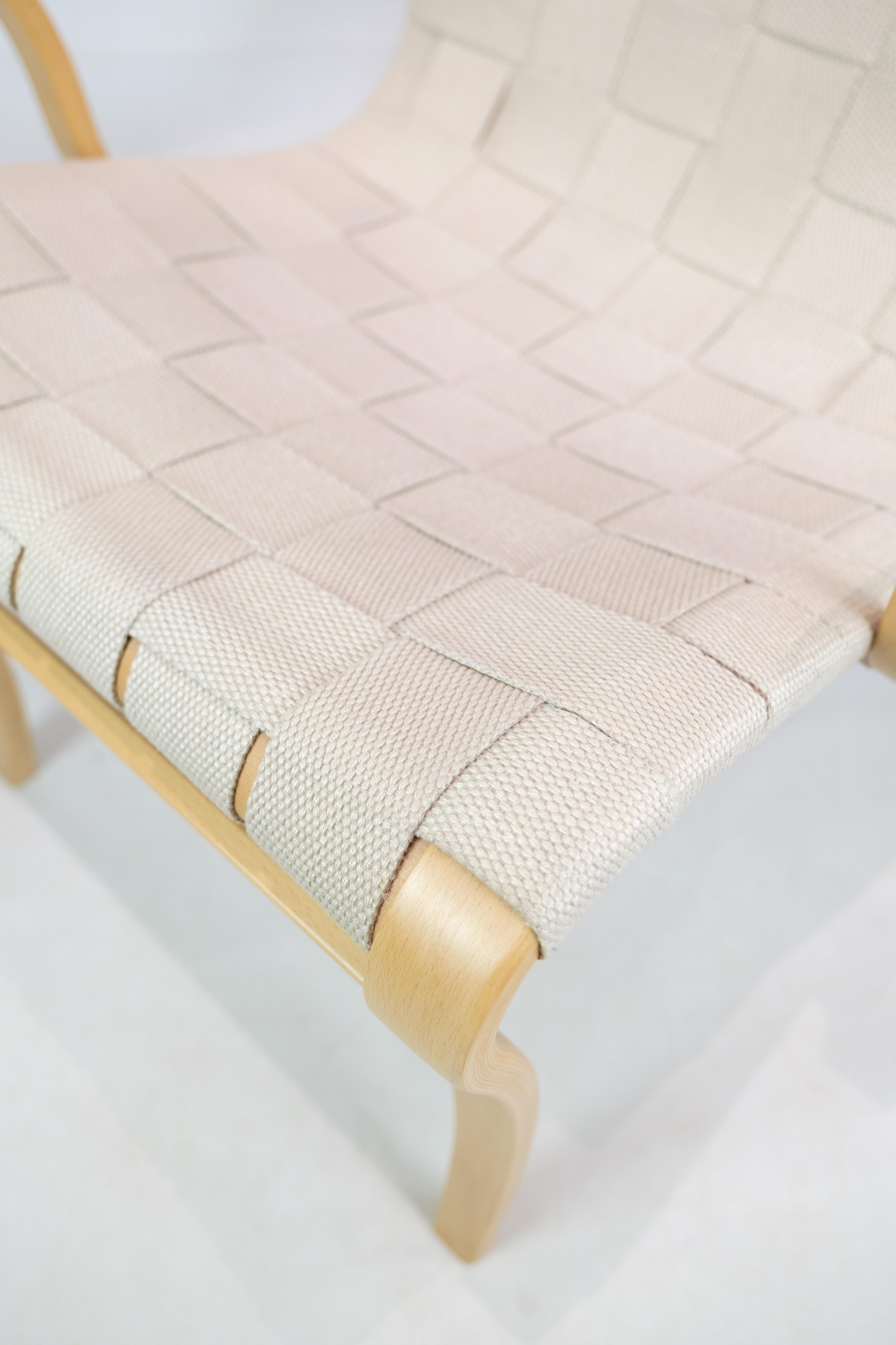 Armchair Model Mina Made In Beech By Bruno Mathsson 3