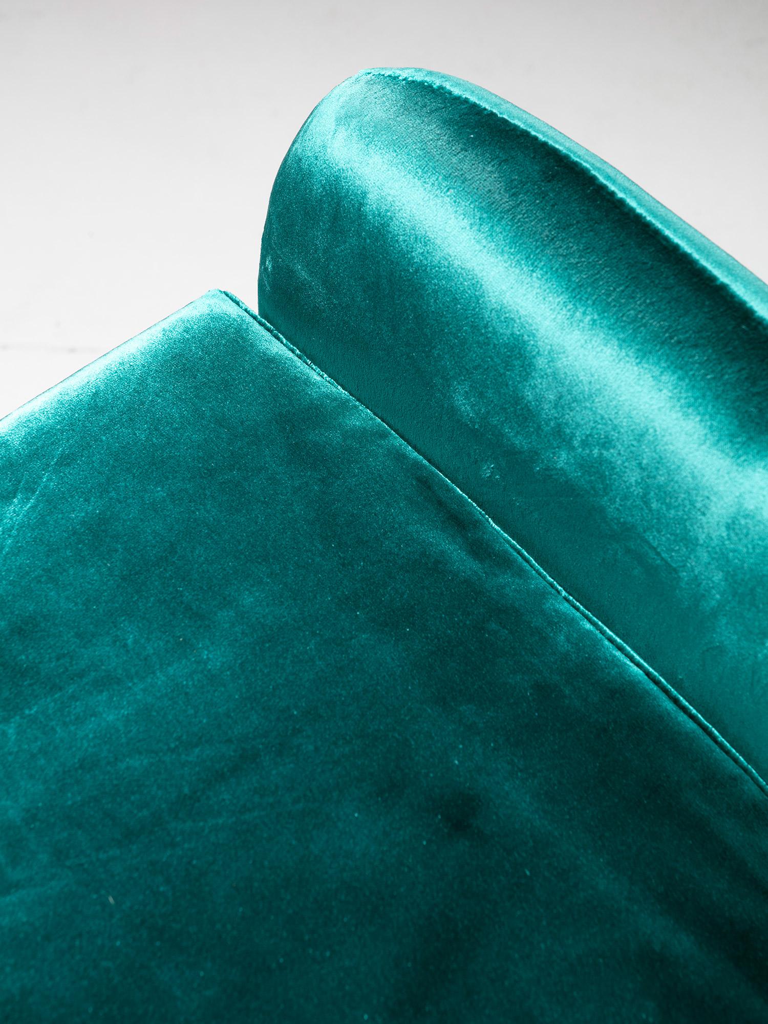 Velvet Armchair model 
