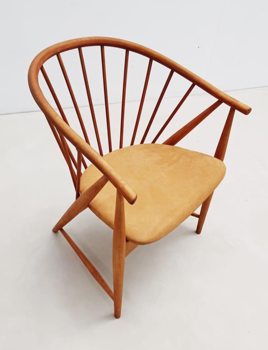 Wood Armchair Model 