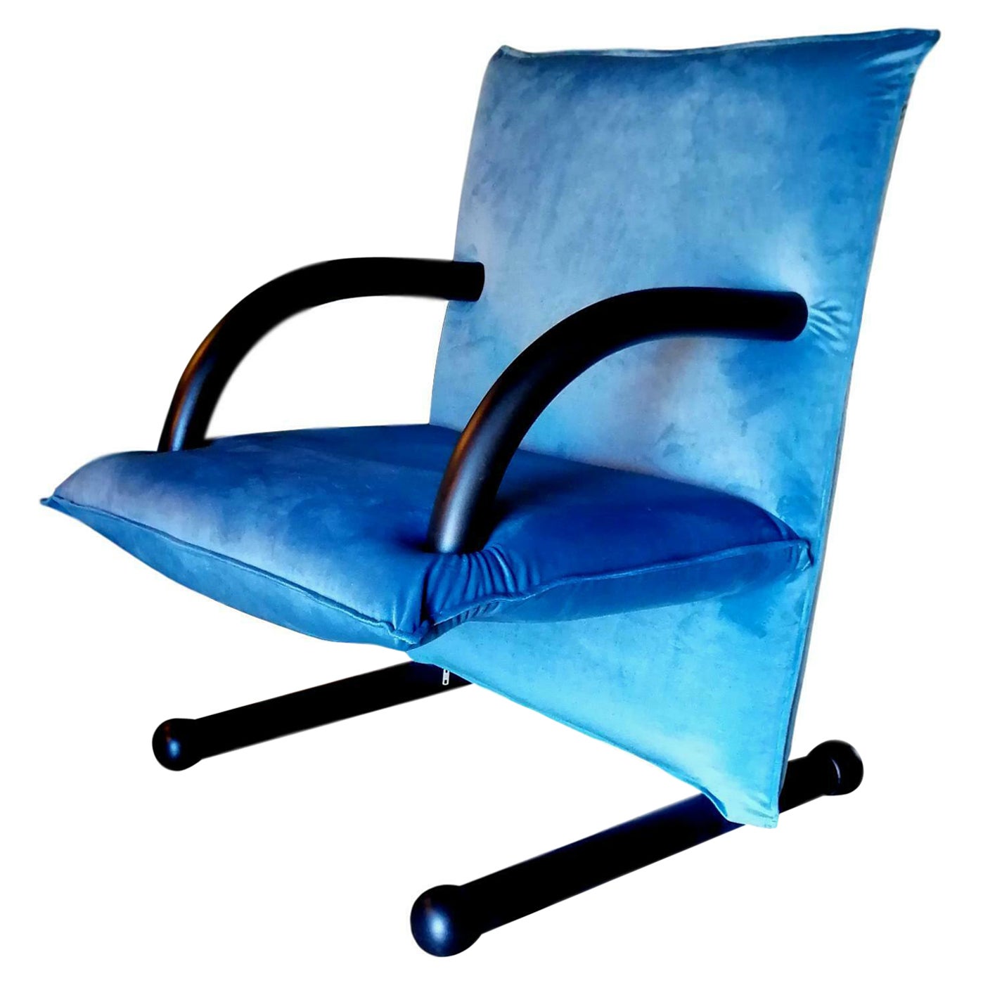 Sillón Modelo "T-Line" Diseño Burkhard Vogtherr, Años 80 en venta