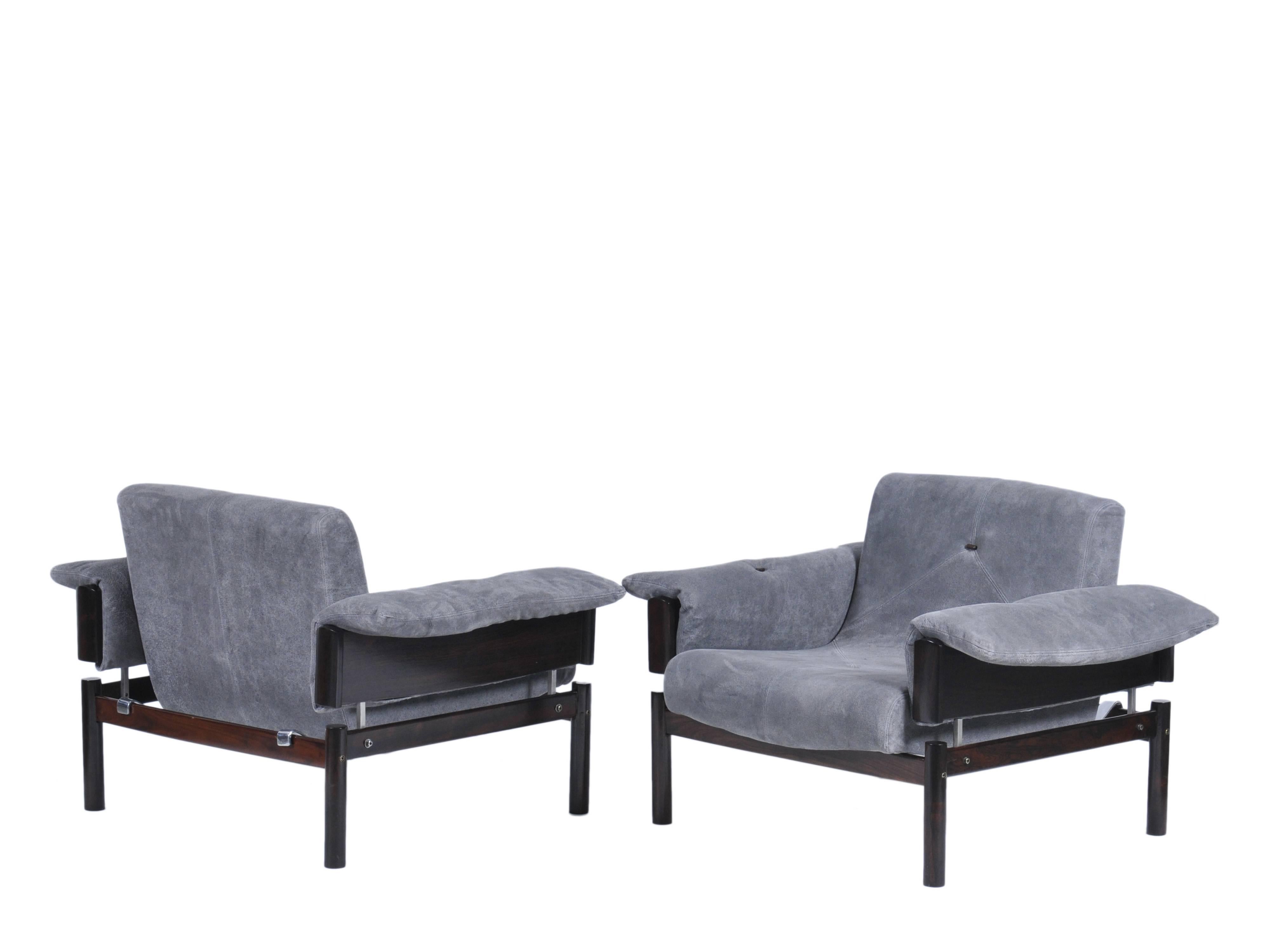 Mid-Century Modern Armchair MP-13 by Percival Lafer, Brazilian Design For Sale