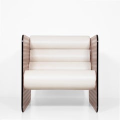 Armchair Mw02 "Bronze Cannage", made in France, designed by Olivier Santini