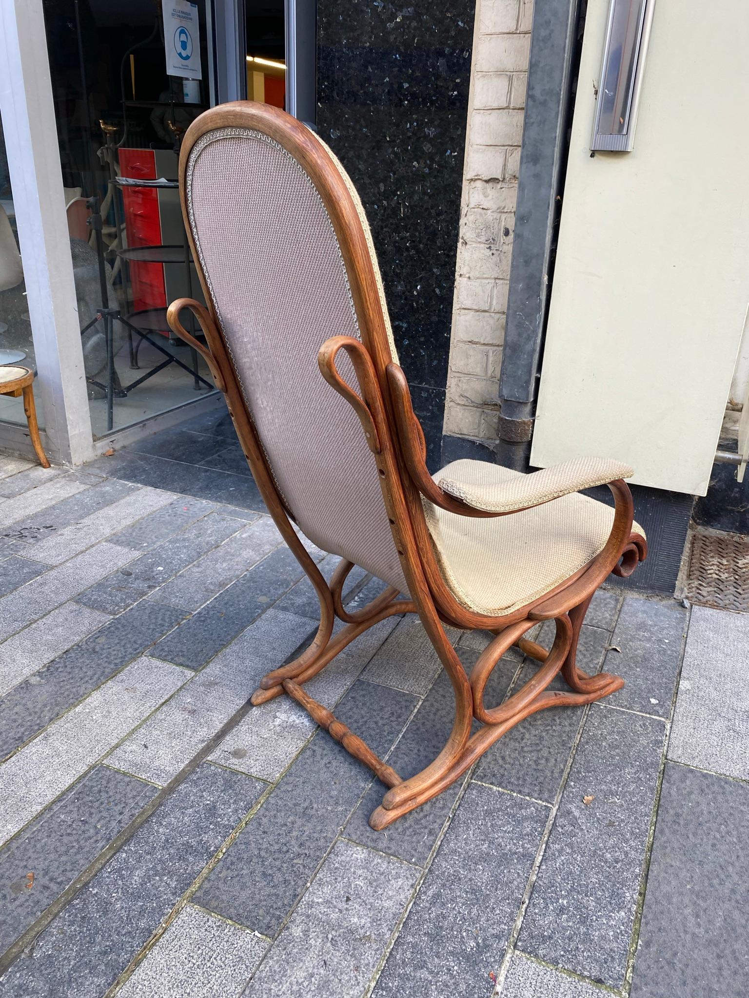 Sessel N 7601B, Auflage Thonet, um 1880 (Österreichisch) im Angebot