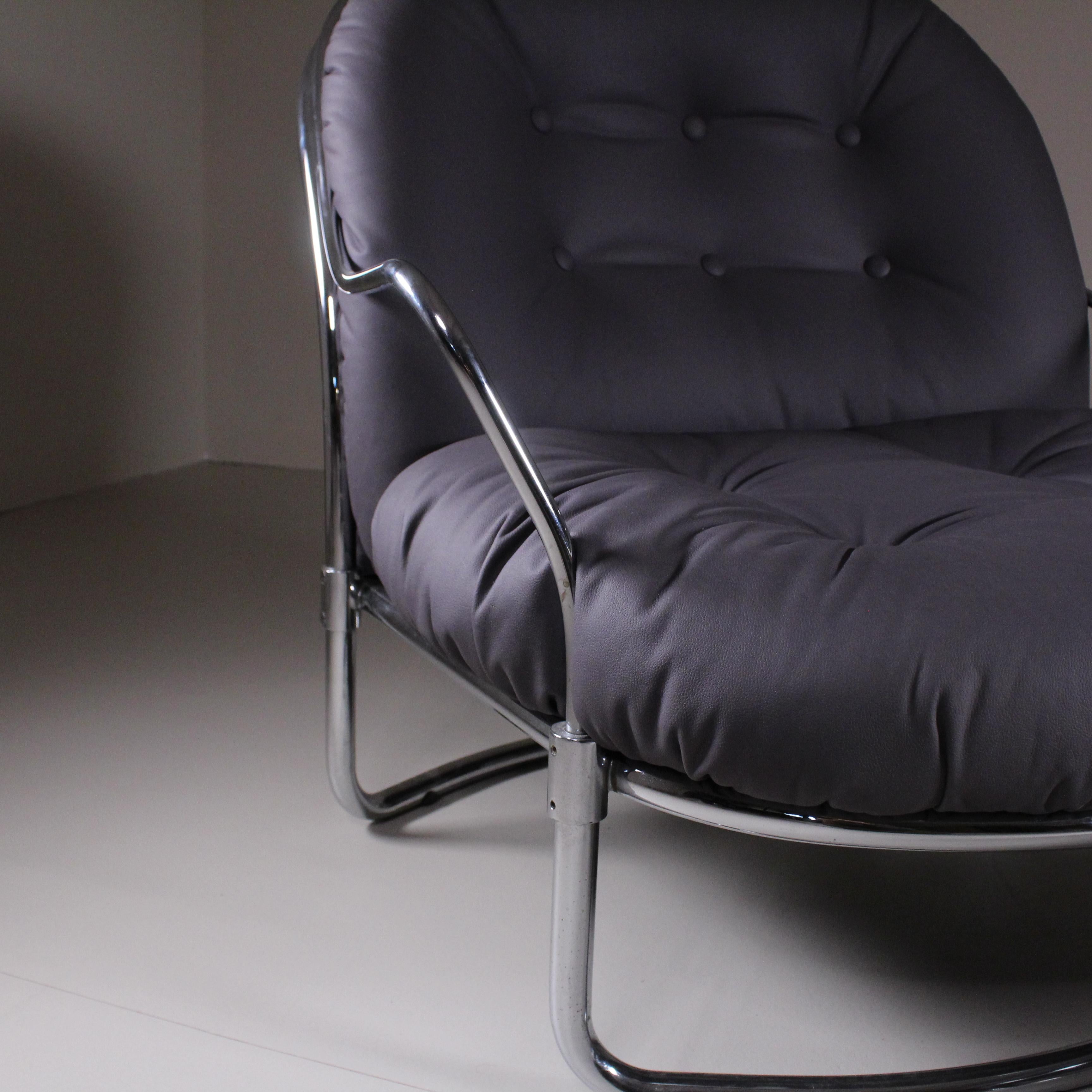 Fauteuil n 915, Carlo De Carli, Cinova, années 70 en vente 1
