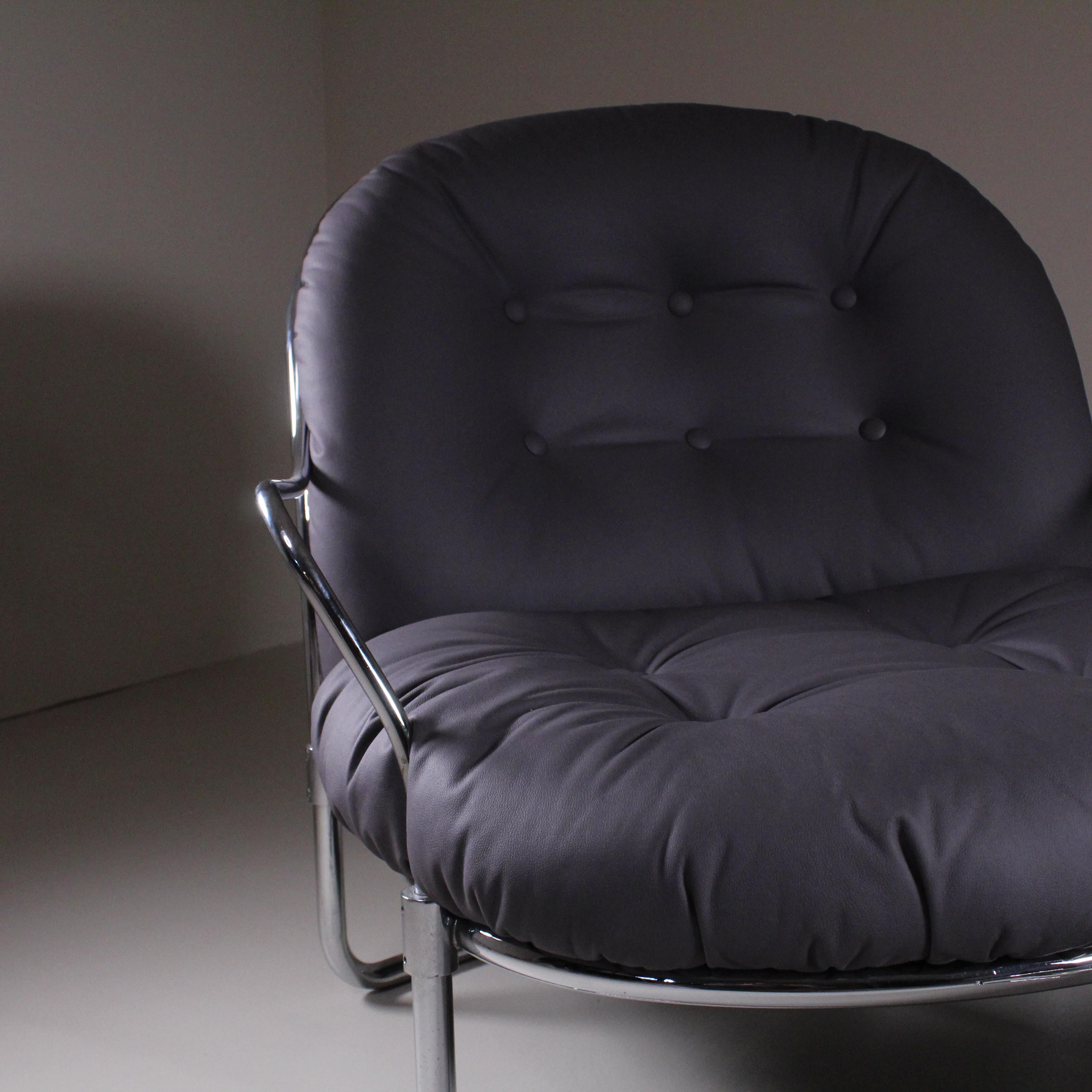 Fauteuil n 915, Carlo De Carli, Cinova, années 70 en vente 2