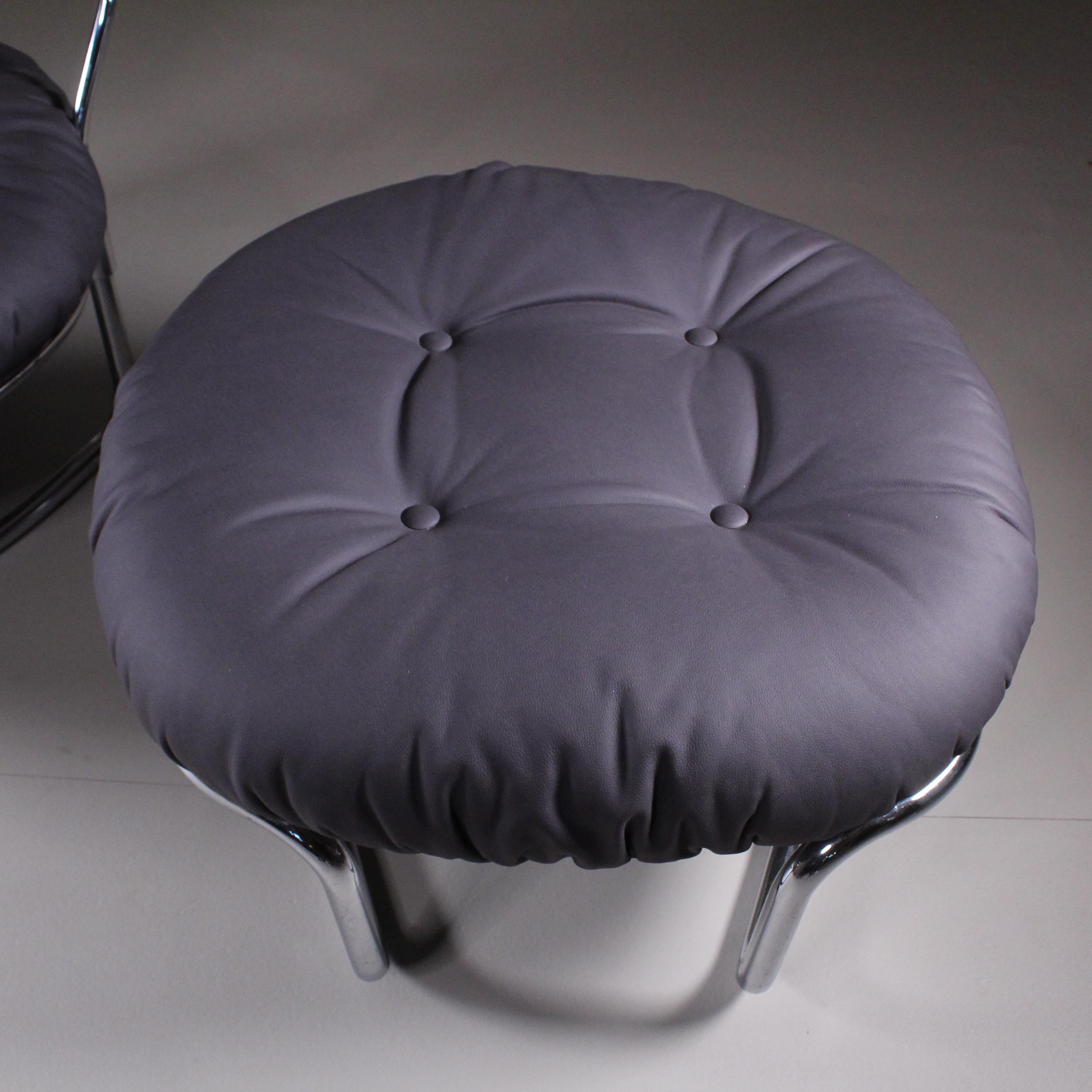 Fauteuil n 915, Carlo De Carli, Cinova, années 70 en vente 3