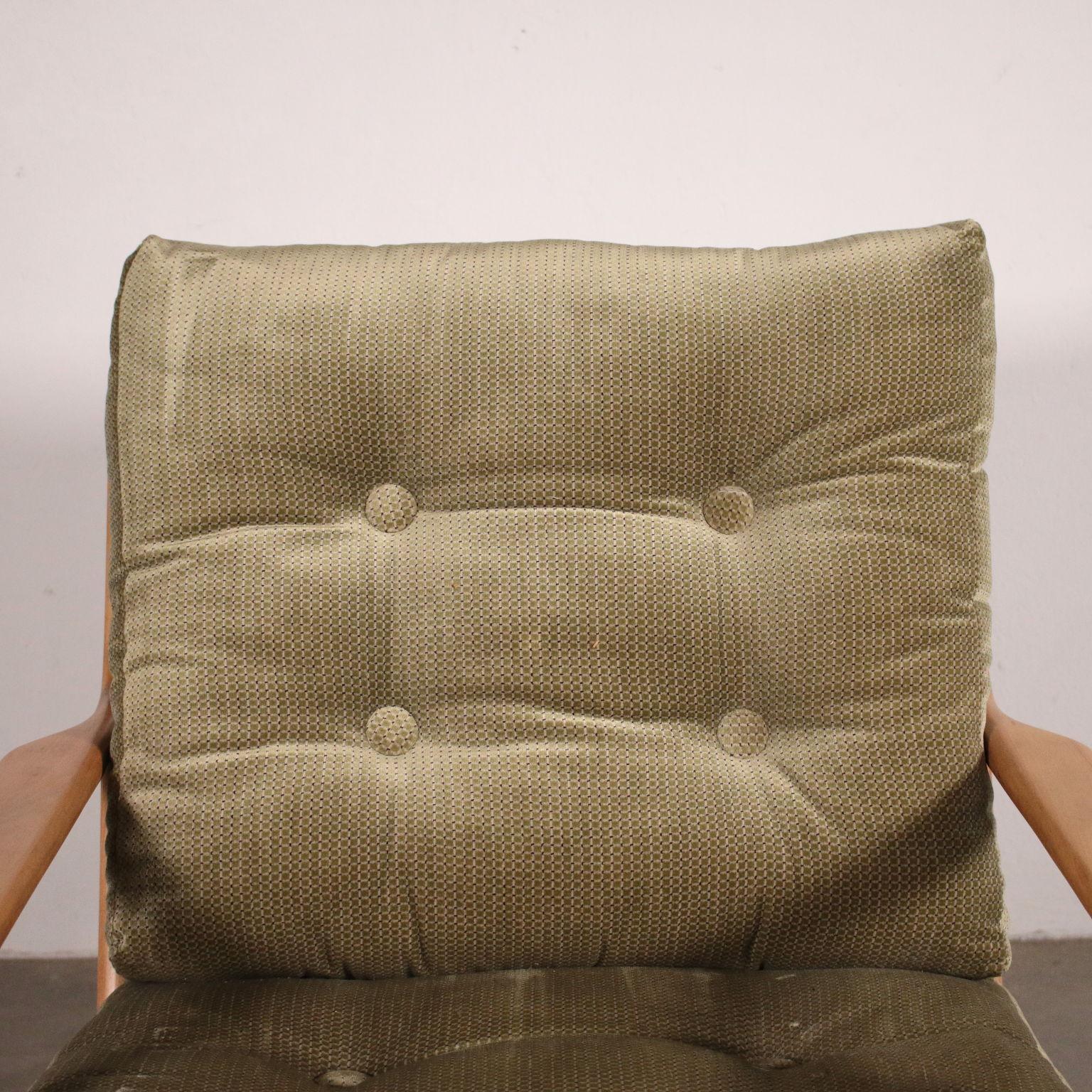 nordic velvet upholstered chair
