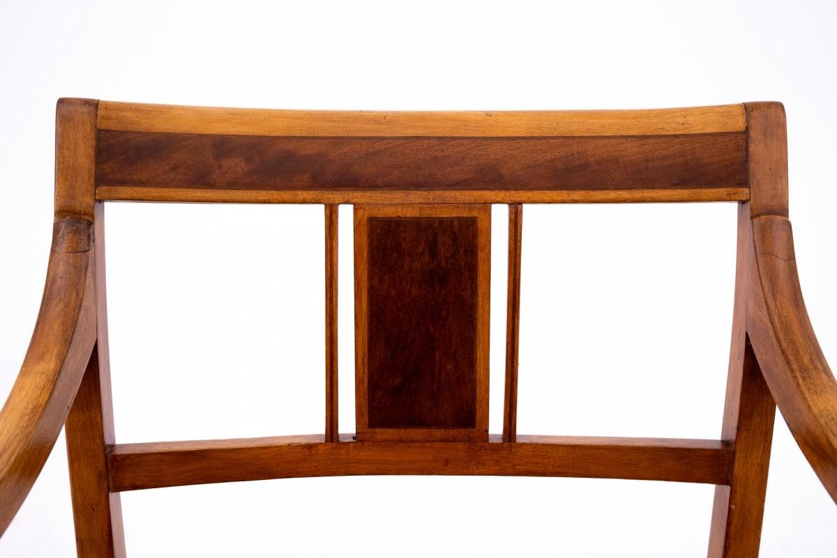 Sessel, Nordeuropa, um 1900. (Art nouveau) im Angebot