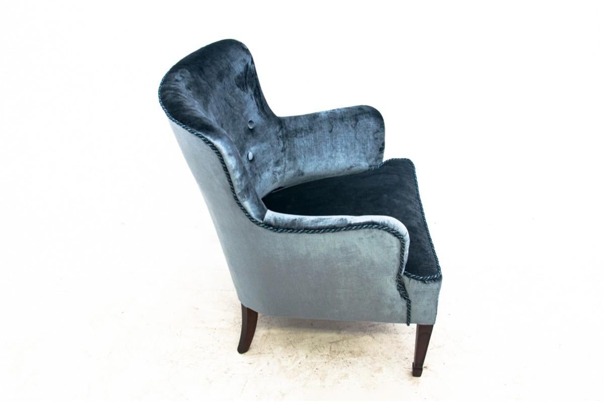 Scandinavian Modern Armchair, Northern Europe, first half of the 20th century. For Sale