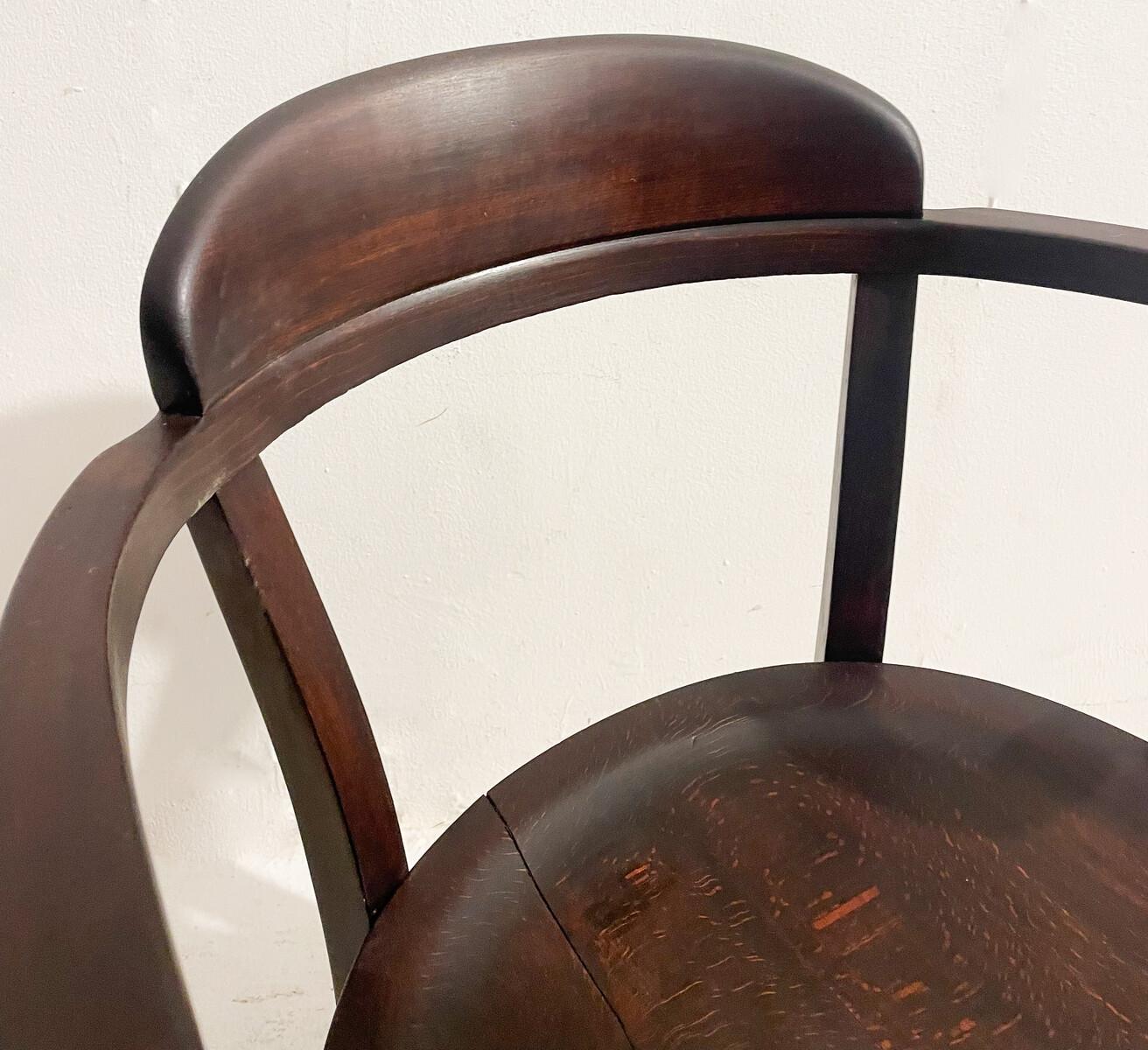 Sessel Nummer 6151 von Adolf Loos für Thonet, 1900er Jahre, Frankreich (Wiener Secession) im Angebot