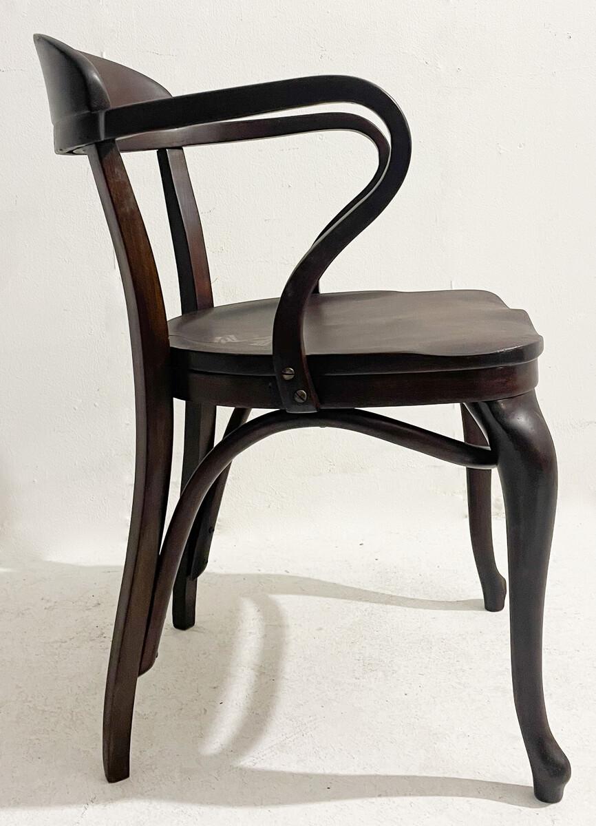 Sessel Nummer 6151 von Adolf Loos für Thonet, 1900er Jahre, Frankreich (Frühes 20. Jahrhundert) im Angebot