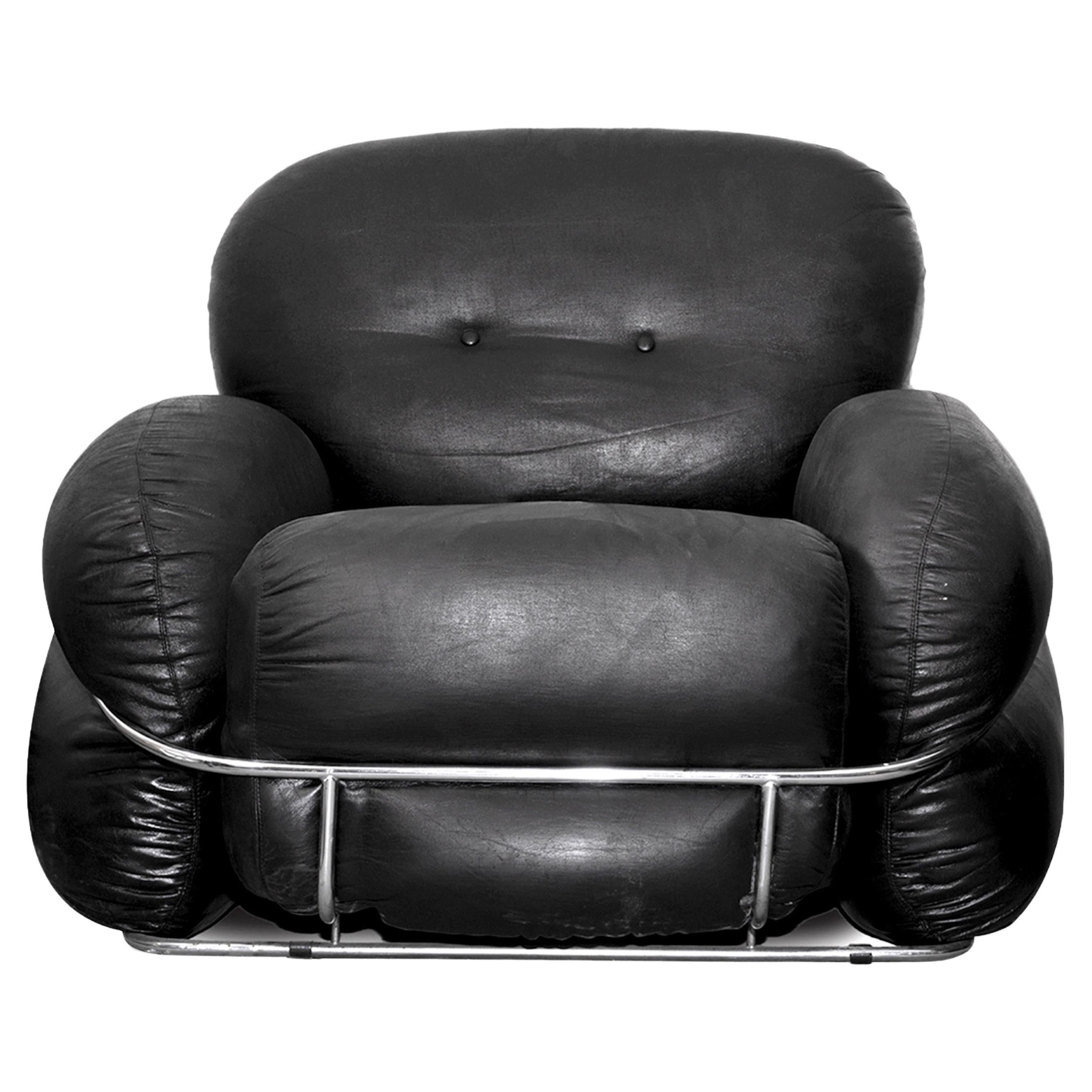 Armchair "Okay" by Adriano Piazzesi, Italy, 1970 For Sale