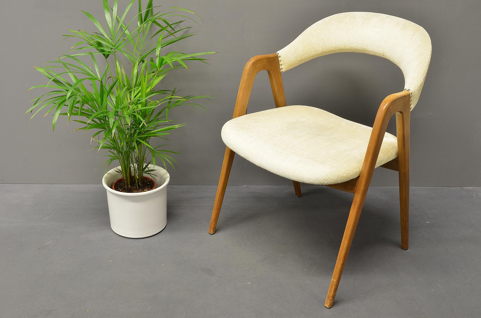 Mid-20th Century Armchair or Desk Chair Produced by WK Möbel in the 1960s, Germany