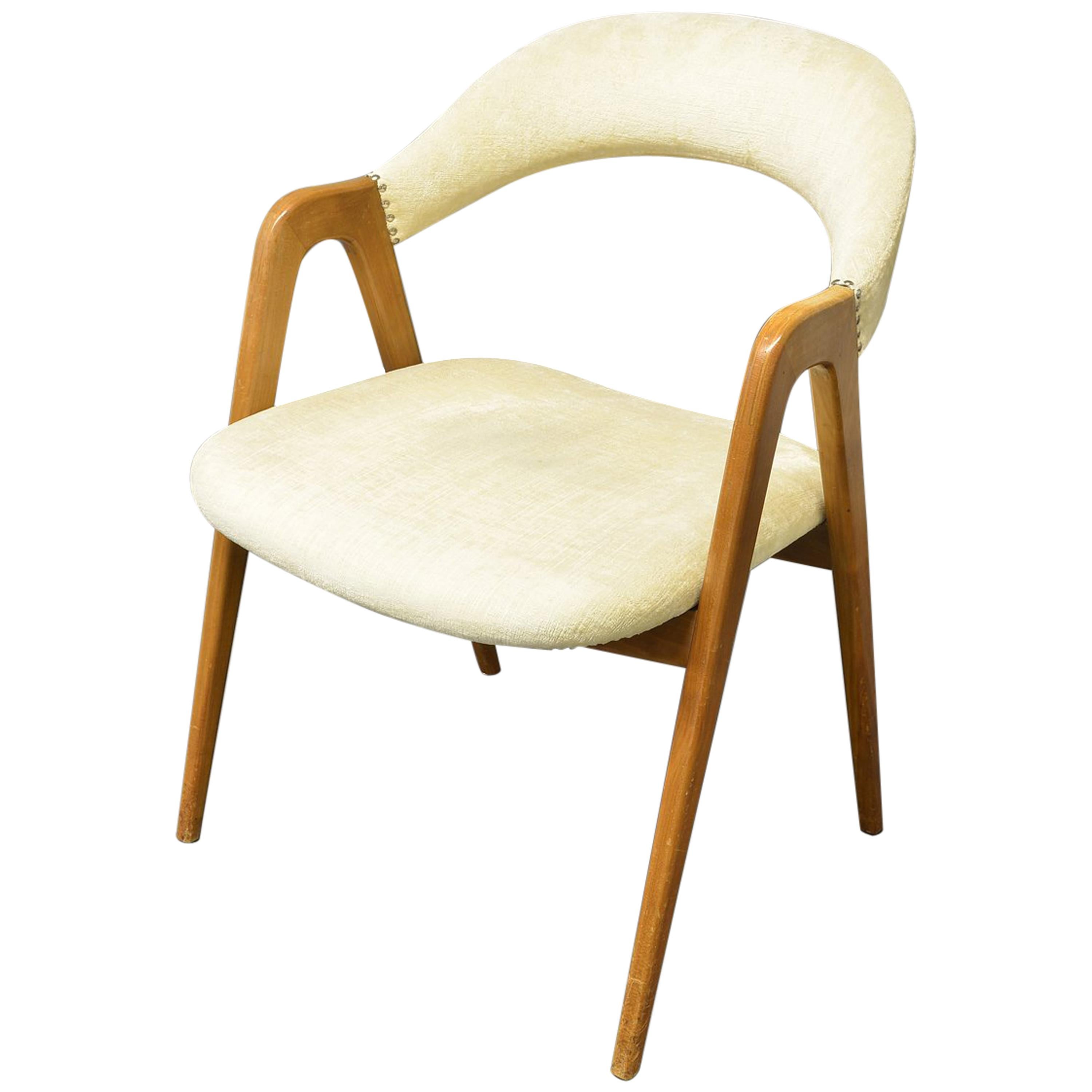 Armchair or Desk Chair Produced by WK Möbel in the 1960s, Germany