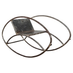 Sessel oder Schaukelstuhl von Jean Michel Sanejouan – Atelier A, MMM, 1970er Jahre, Frankreich
