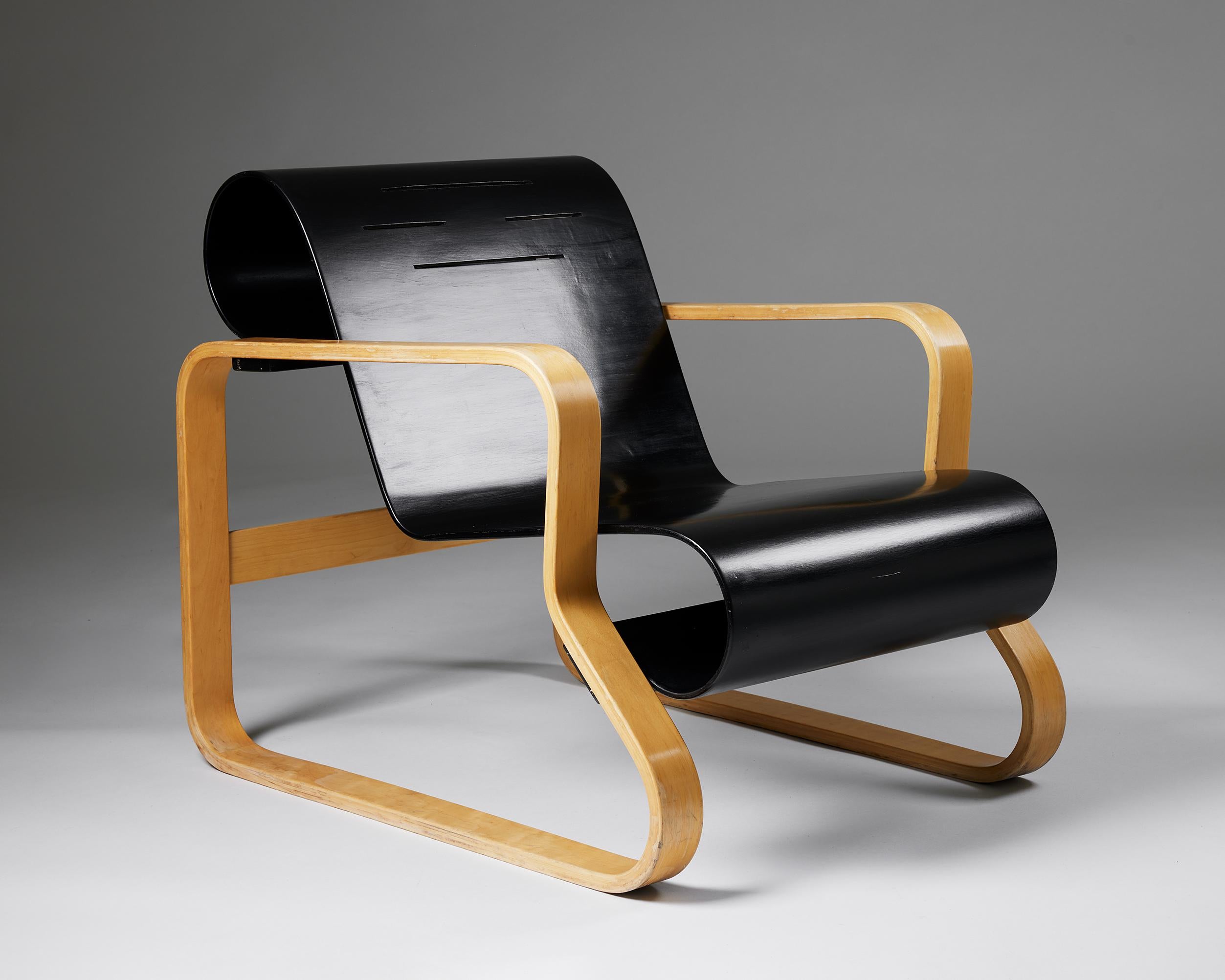 Mid-Century Modern Armchair ‘Paimio 41’ Designed by Alvar Aalto, Finland, 1960s