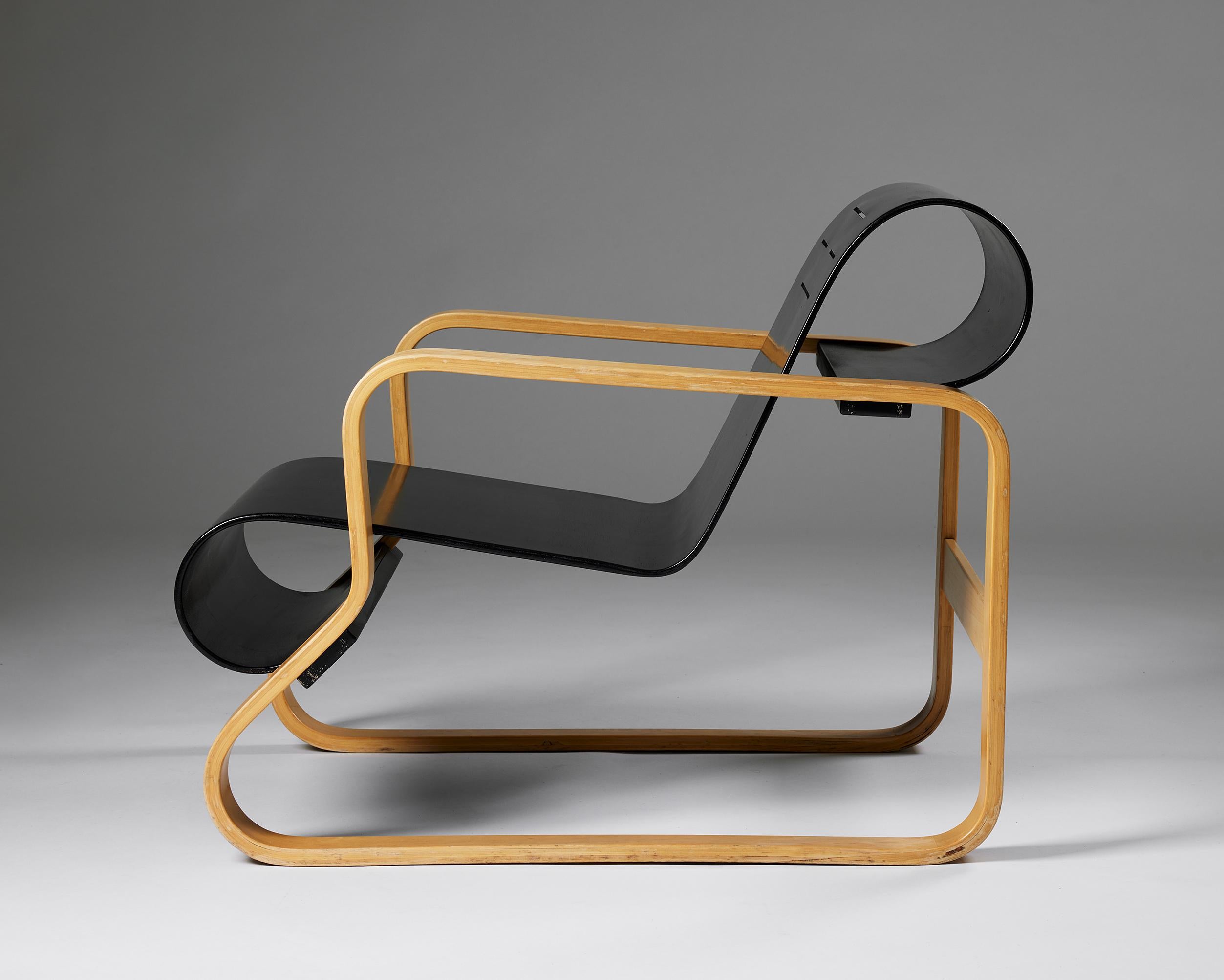 Armchair ‘Paimio 41’ Designed by Alvar Aalto, Finland, 1960s In Good Condition In Stockholm, SE