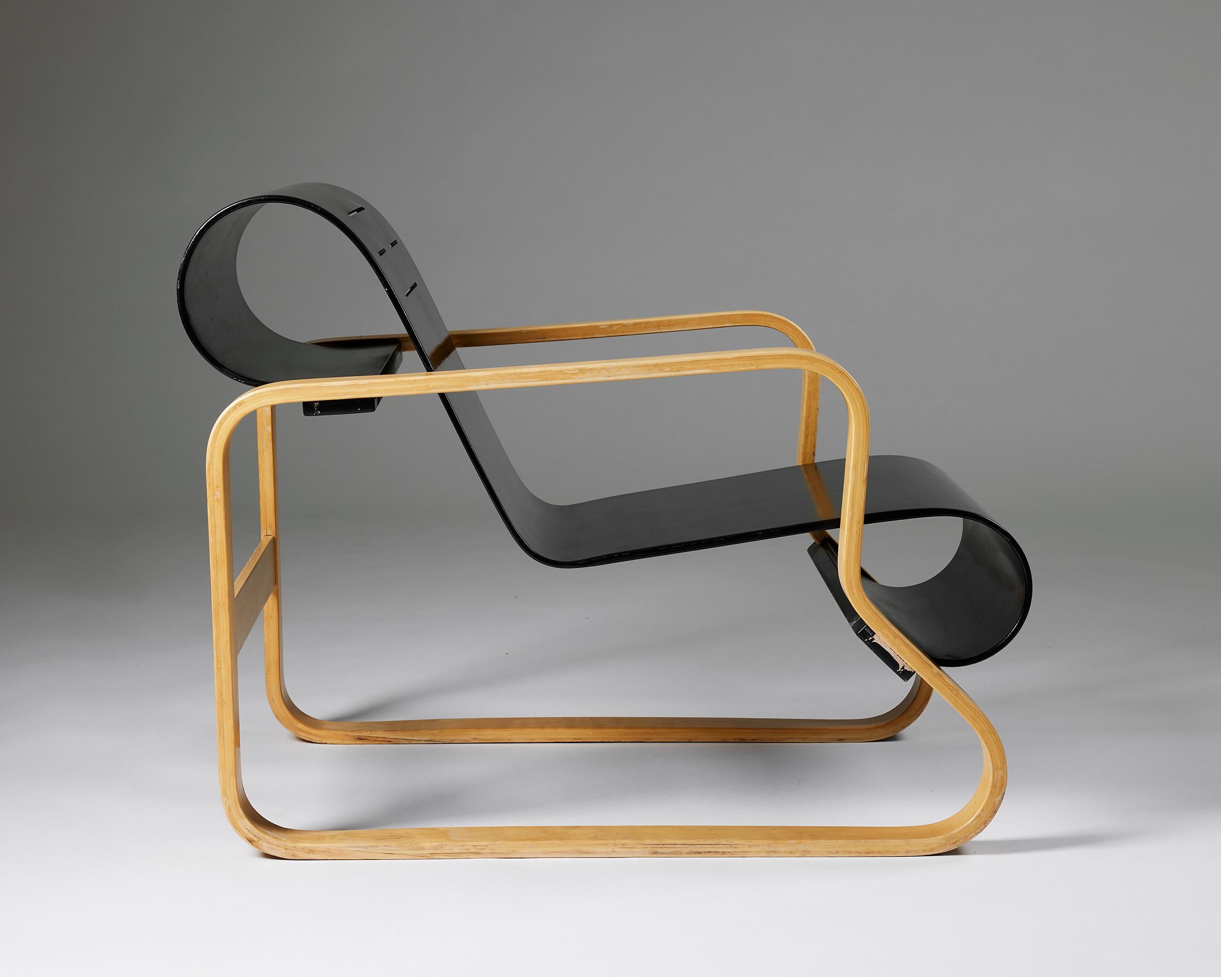 Birch Armchair ‘Paimio 41’ Designed by Alvar Aalto, Finland, 1960s
