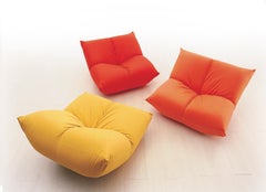 Armchair "Papillon" NEW, Red, Production Giovannetti, Modern Style