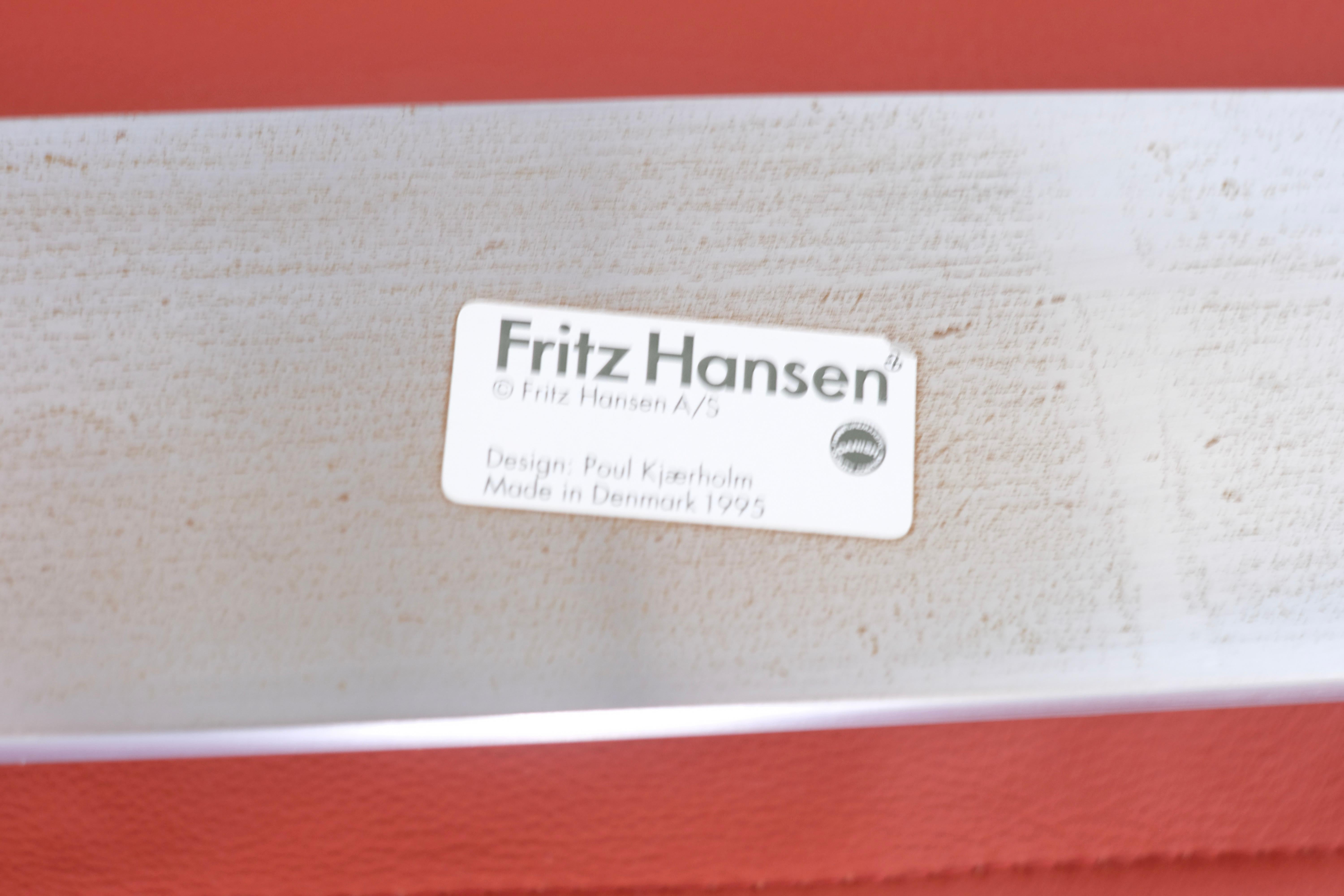 Fauteuil PK20 de Poul Kjaerhom pour Fritz Hansen, Danemark 1968. en vente 8