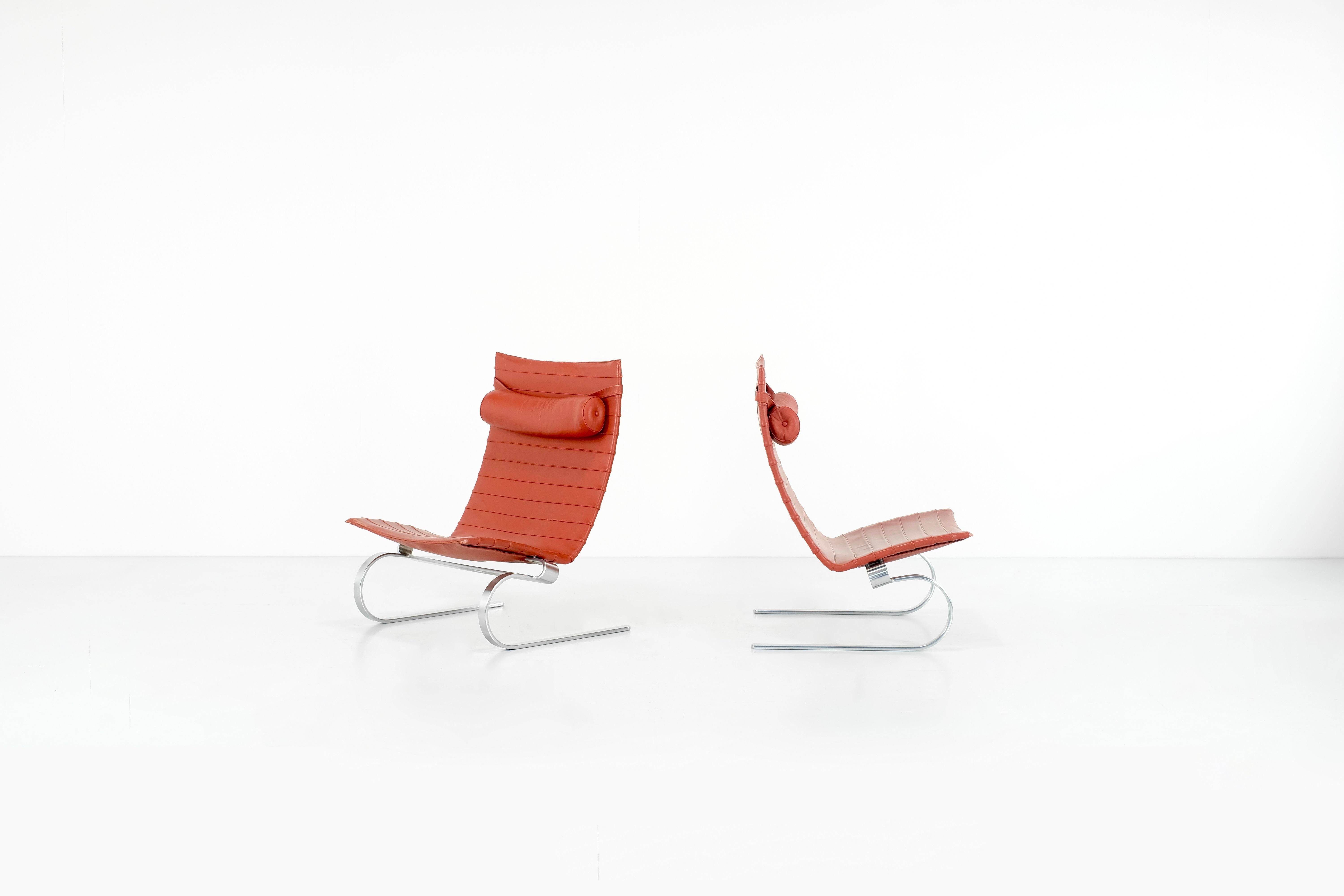 Scandinave moderne Fauteuil PK20 de Poul Kjaerhom pour Fritz Hansen, Danemark 1968. en vente