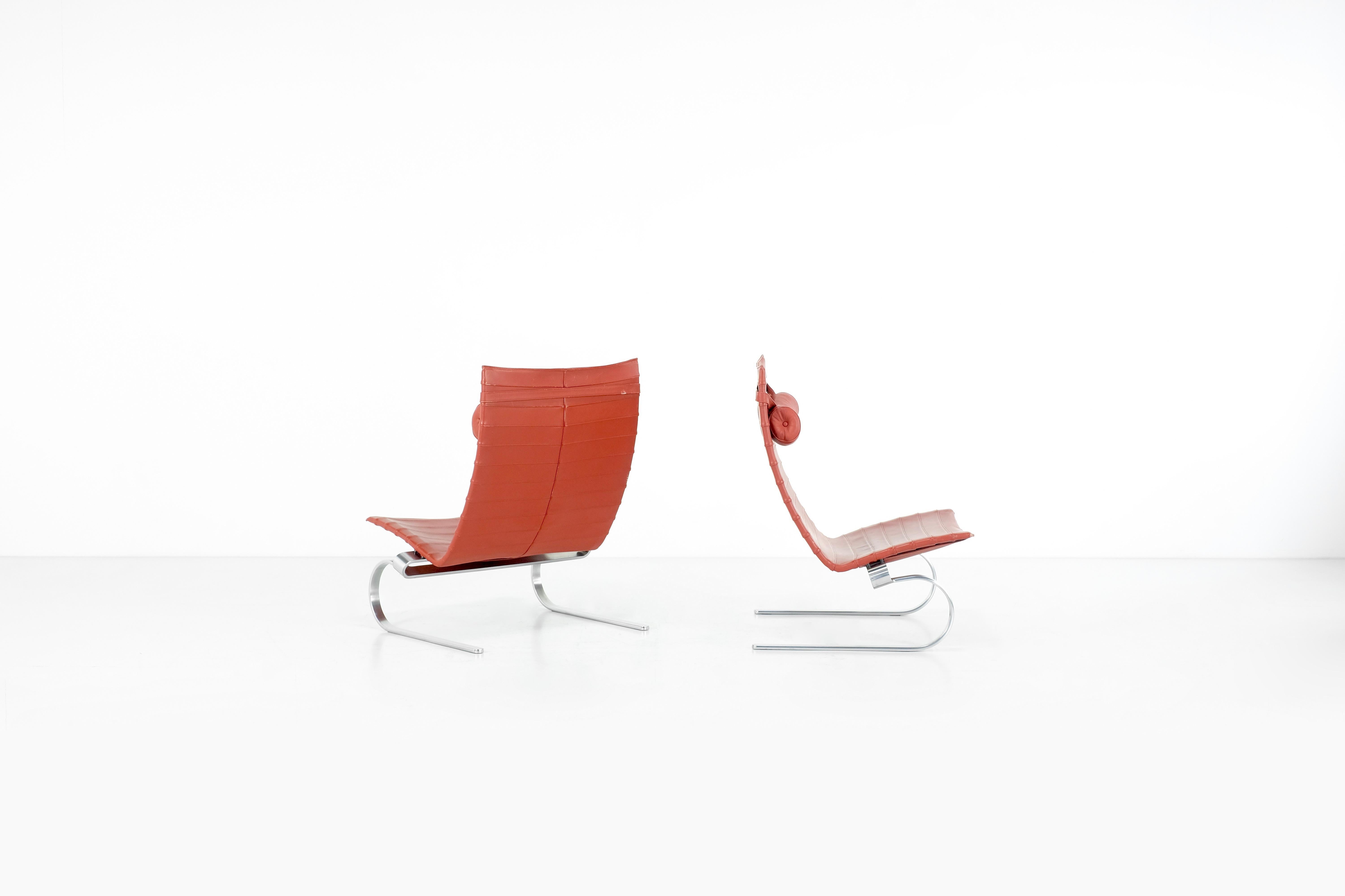 Danois Fauteuil PK20 de Poul Kjaerhom pour Fritz Hansen, Danemark 1968. en vente