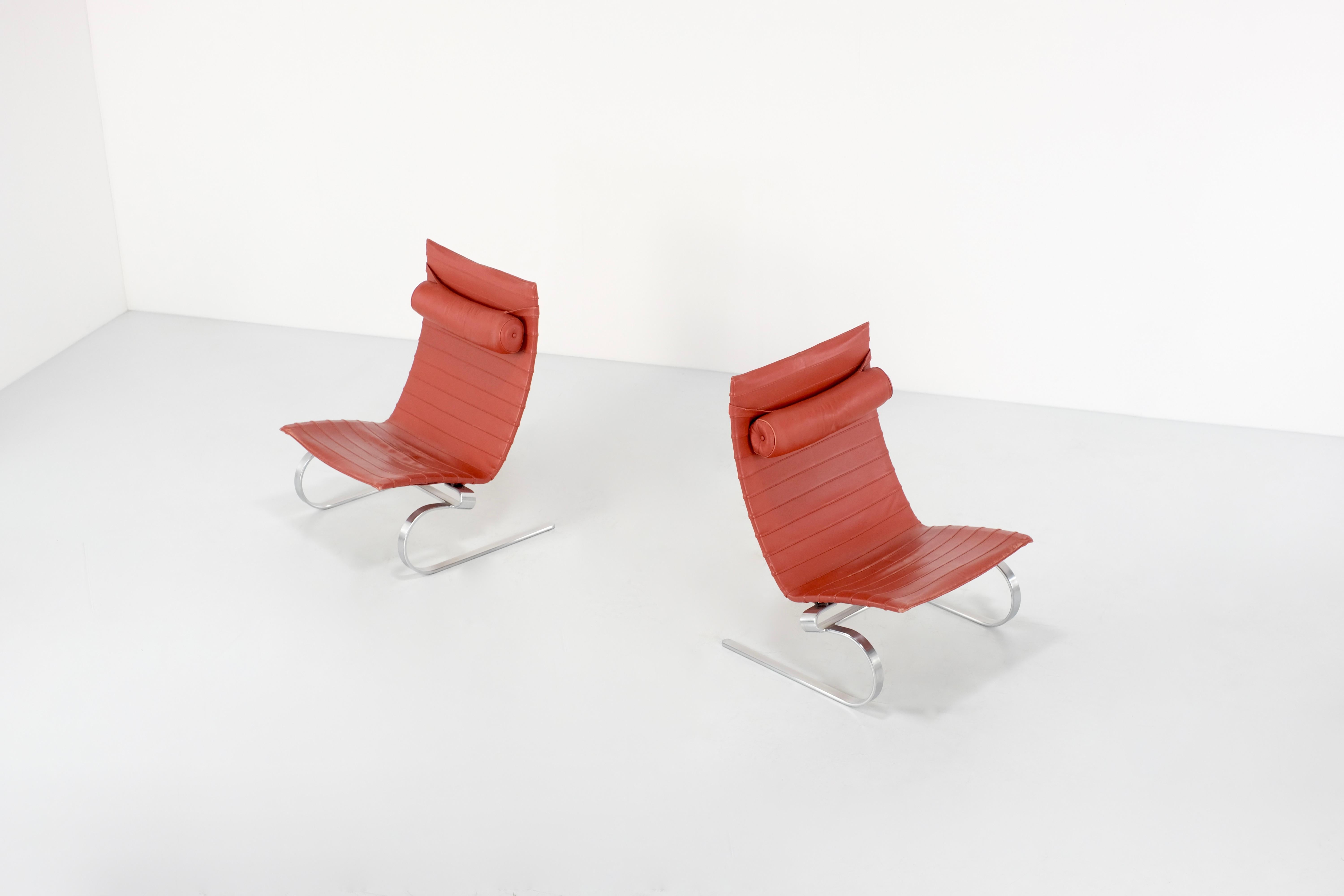 Fin du 20e siècle Fauteuil PK20 de Poul Kjaerhom pour Fritz Hansen, Danemark 1968. en vente