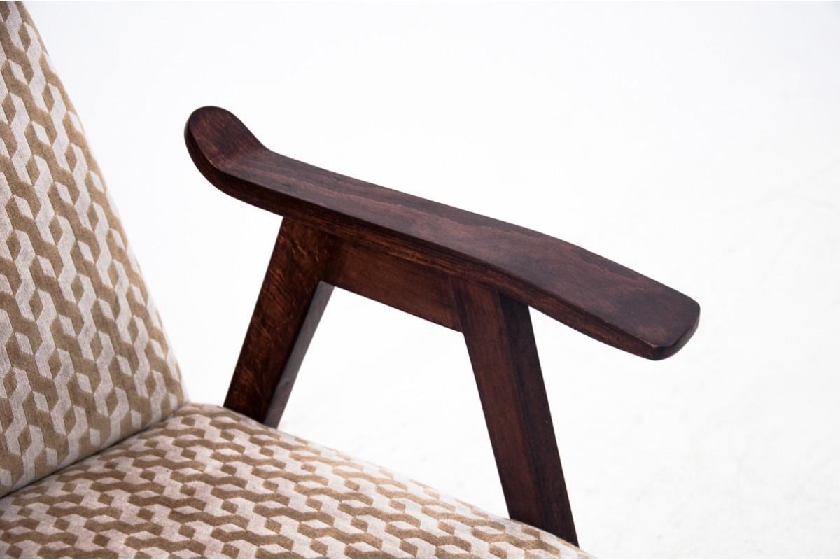 Metà XX secolo Armchair, Poland, 1960s. in vendita