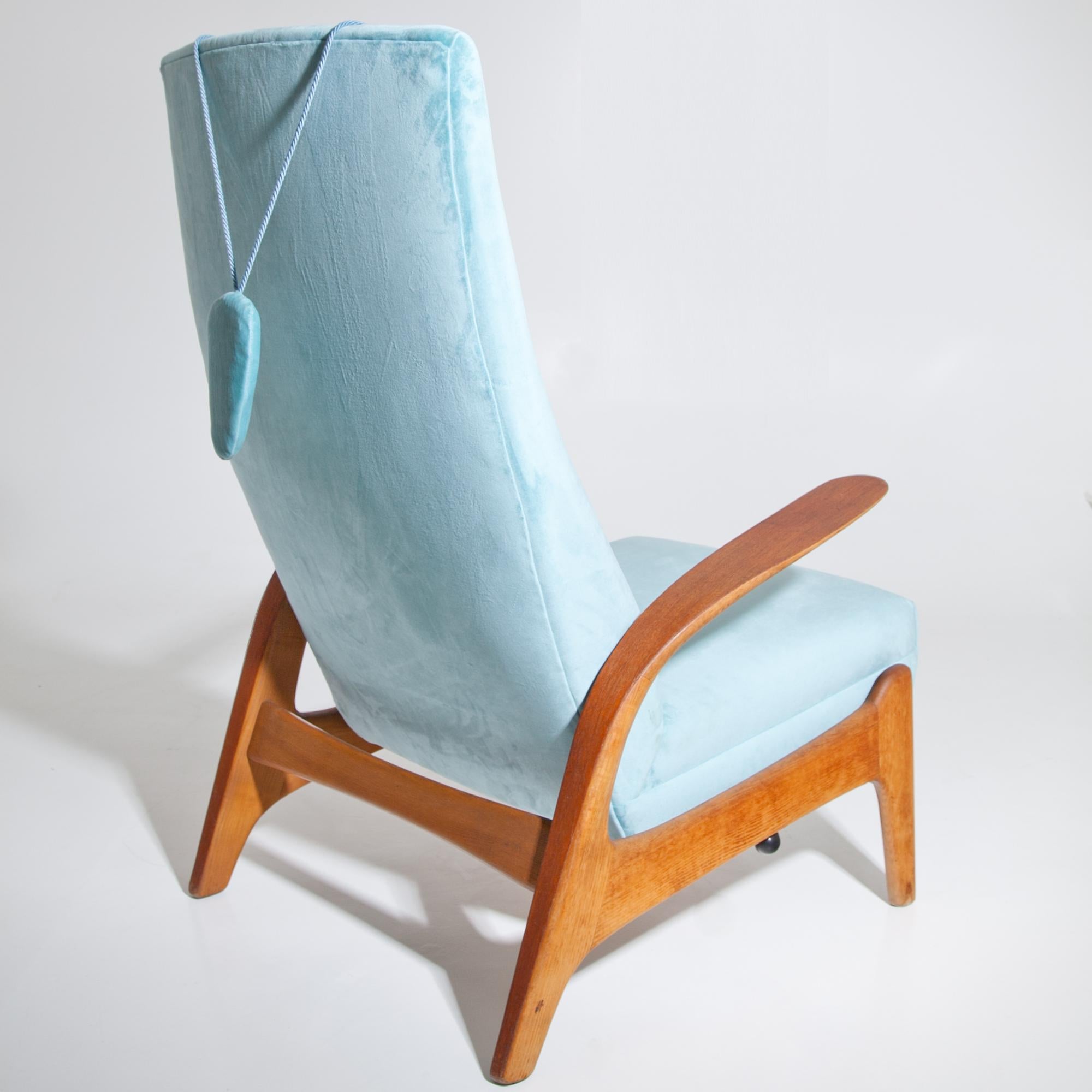 Mid-Century Modern Armchair Rock'n Rest by Rolf Rastad & Adolf Relling for Arnestad Bruk, 1950s