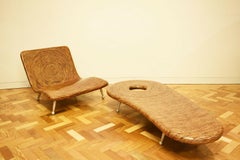 Armchair & Table Set by A. Clayton Tugonon for SNUG, 2000s
