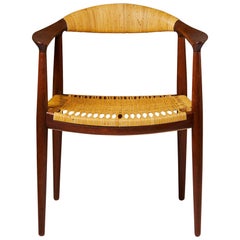 Armchair “The Chair”, Designed by Hans Wegner for Johannes Hansen, Denmark, 1949