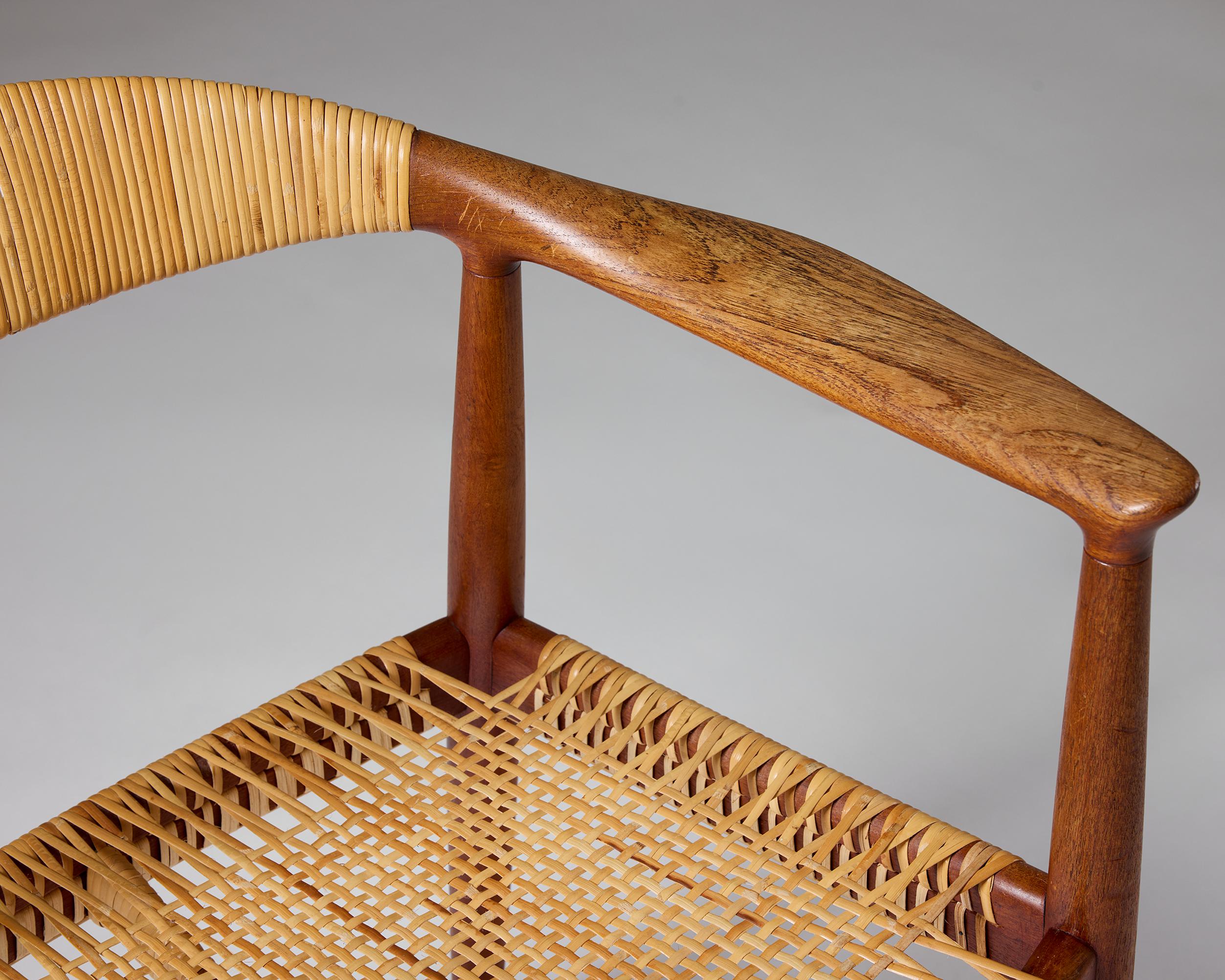 Sessel 'The Chair' Modell JH 501 entworfen von Hans Wegner für Johannes Hansen im Angebot 7