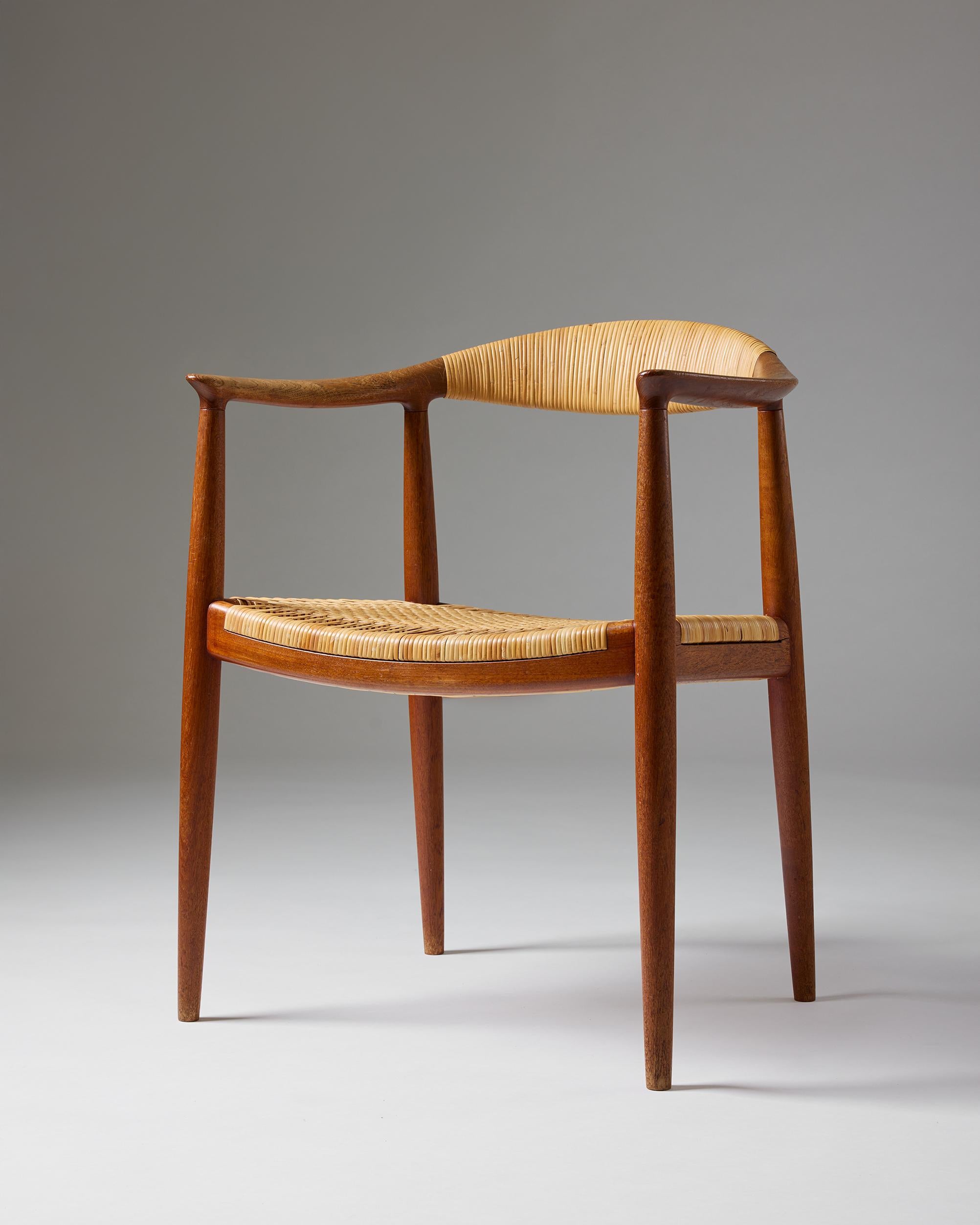 Sessel 'The Chair' Modell JH 501 entworfen von Hans Wegner für Johannes Hansen im Zustand „Gut“ im Angebot in Stockholm, SE