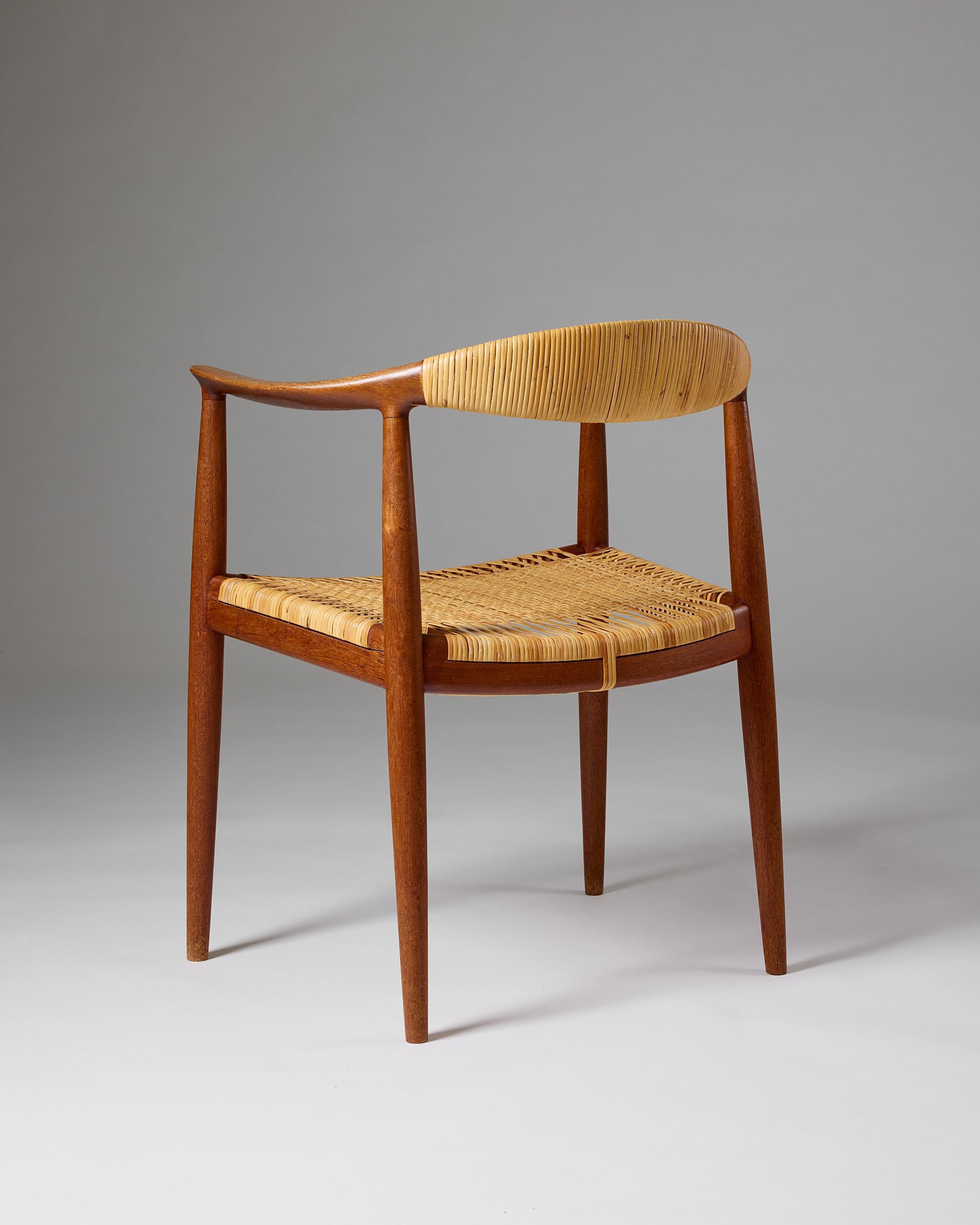Sessel 'The Chair' Modell JH 501 entworfen von Hans Wegner für Johannes Hansen im Angebot 2
