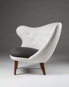 Armchair “The Thumb” Designed by Arne Norell for Gösta Westerberg, Sweden, 1952