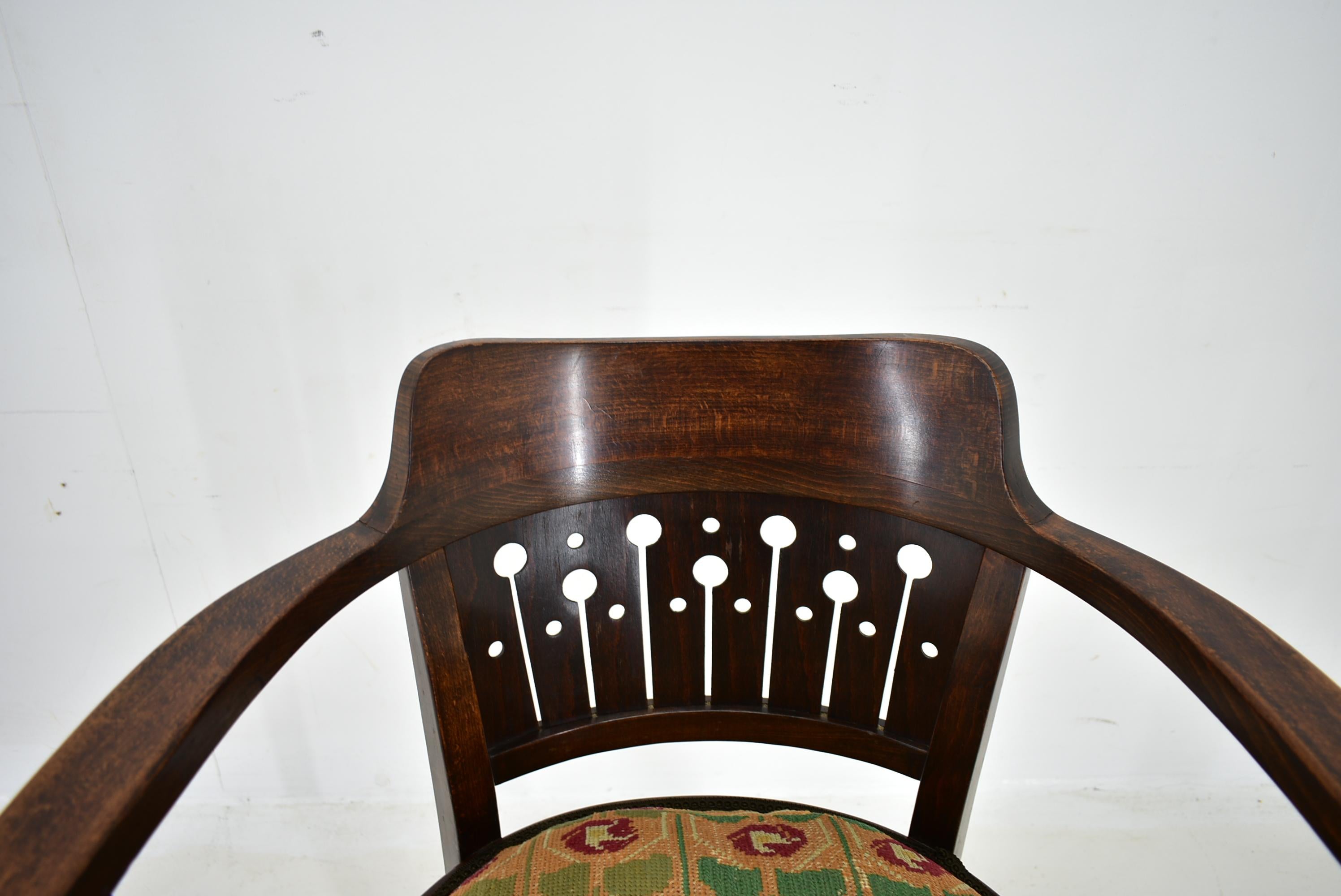 Art Nouveau Armchair Thonet Nr.6142, Otto Wagner in 1905 For Sale