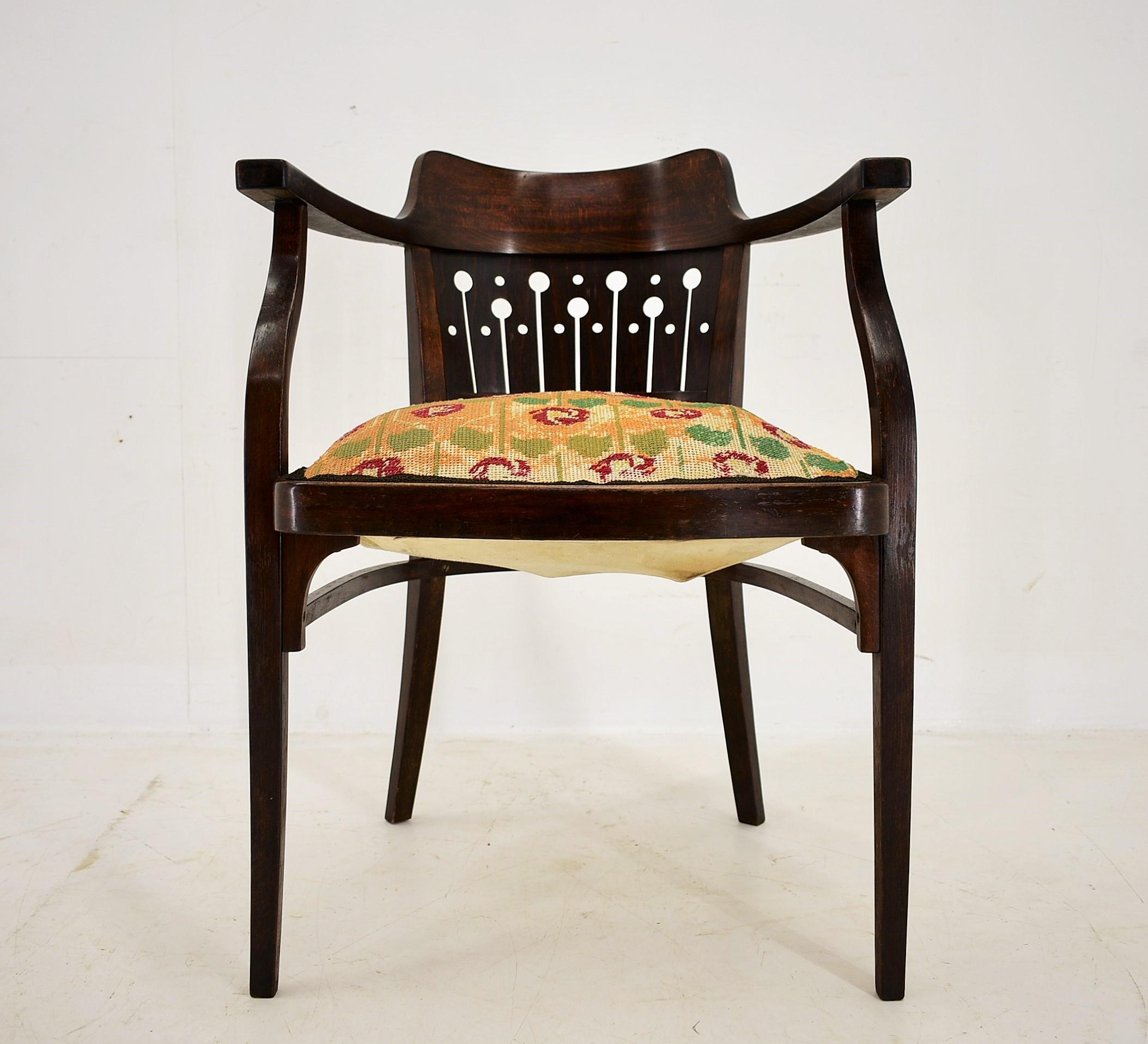 Early 20th Century Armchair Thonet Nr.6142, Otto Wagner in 1905 For Sale