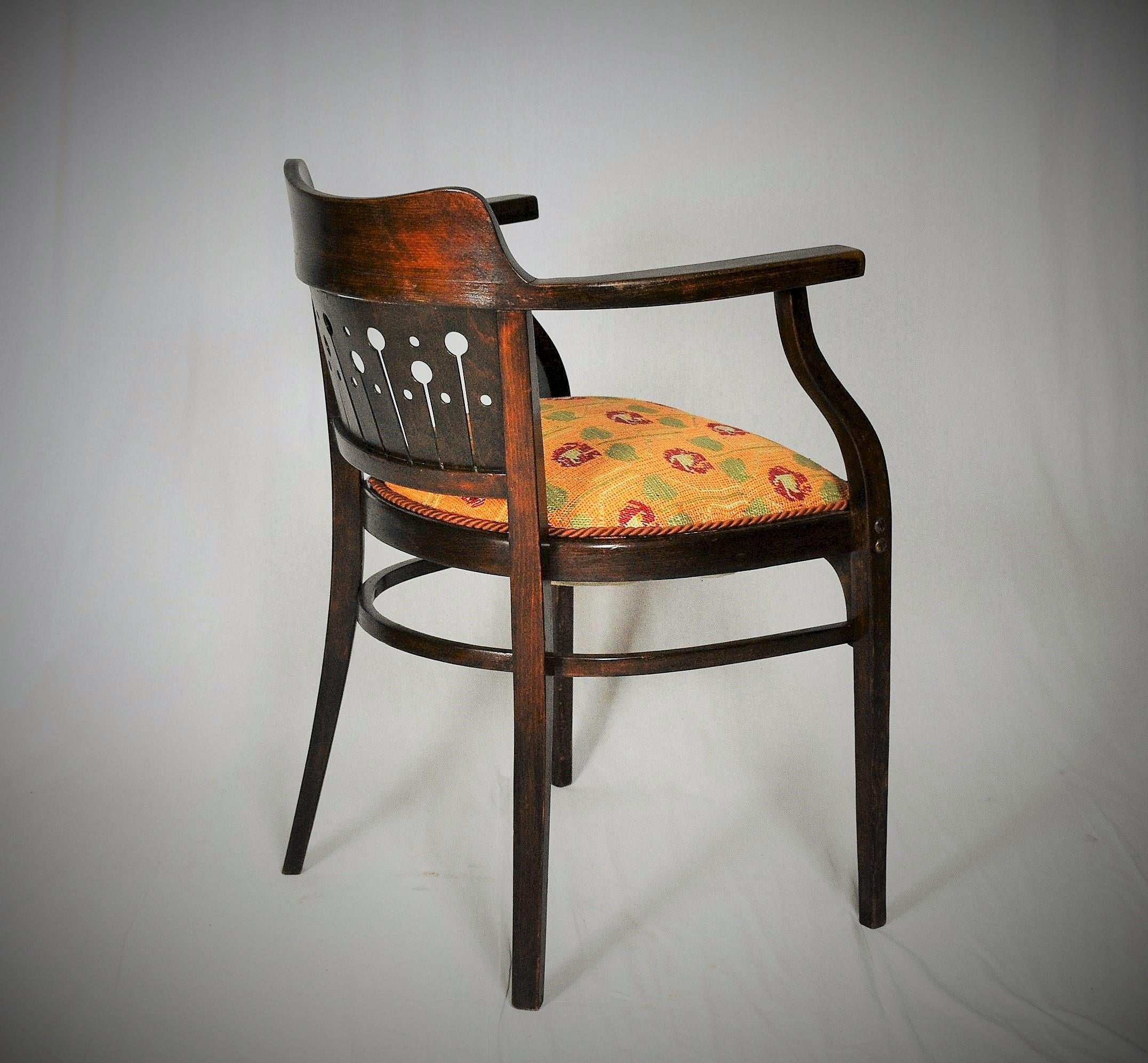 Austrian Armchair Thonet Nr.6142, Otto Wagner in 1905