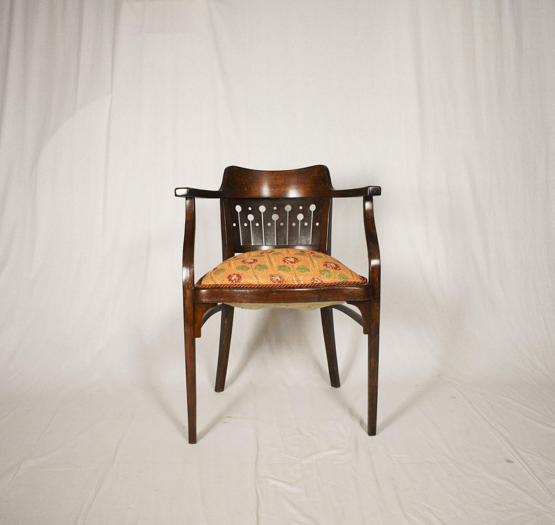 Armchair Thonet Nr.6142, Otto Wagner in 1905 In Good Condition In Praha, CZ