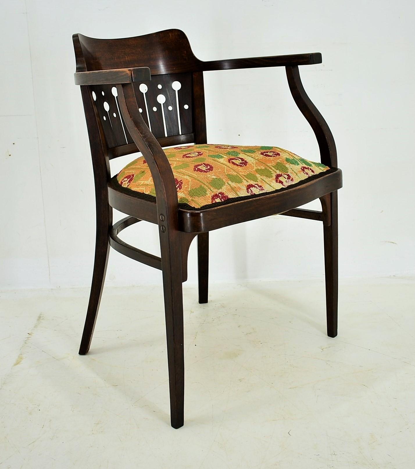 Armchair Thonet Nr.6142, Otto Wagner in 1905 For Sale 1
