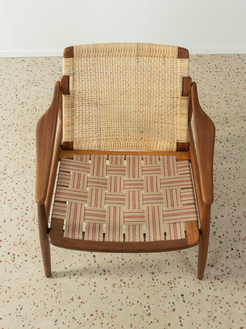 Armchair Type 400 by Hartmut Lohmeyer for Wilkhahn in 1950s In Good Condition For Sale In Neuss, NW
