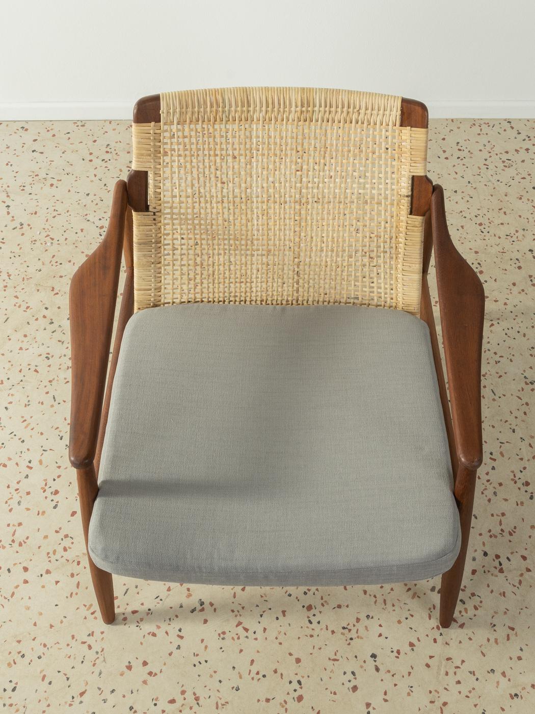 Mid-20th Century Armchair Type 400 by Hartmut Lohmeyer for Wilkhahn in 1950s