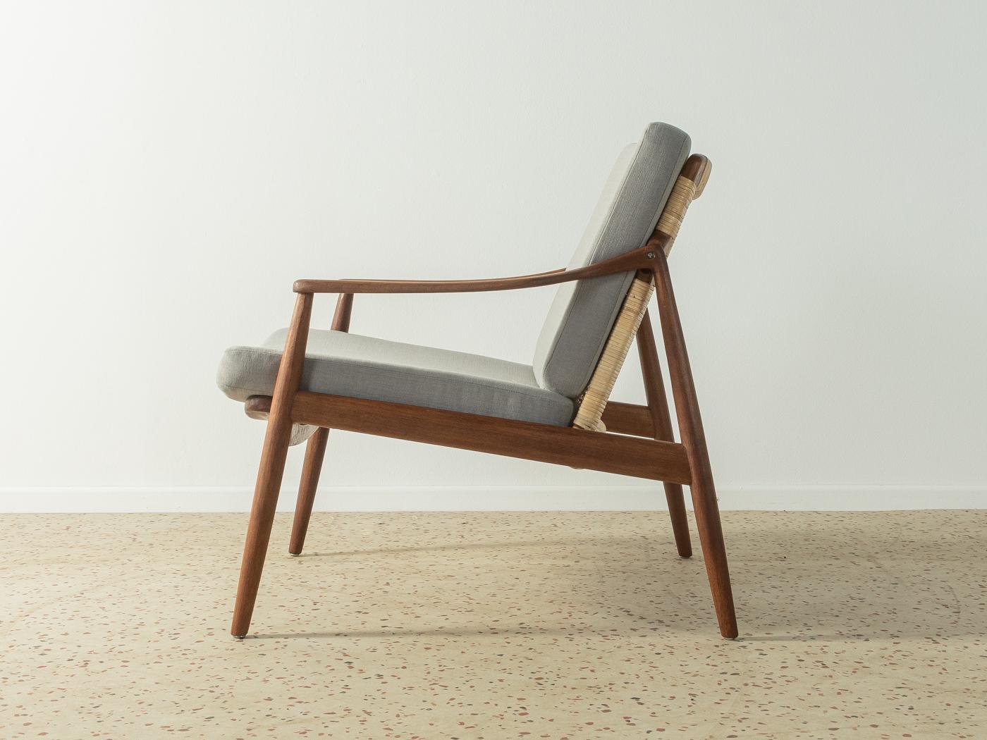 Upholstery Armchair Type 400 by Hartmut Lohmeyer for Wilkhahn in 1950s For Sale