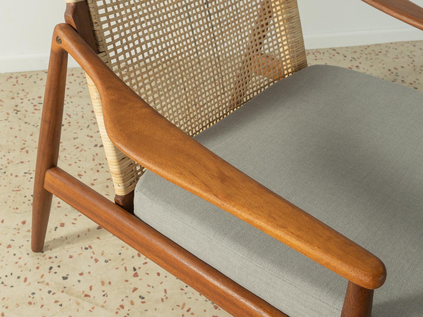Armchair Type 400 by Hartmut Lohmeyer for Wilkhahn in 1950s For Sale 1